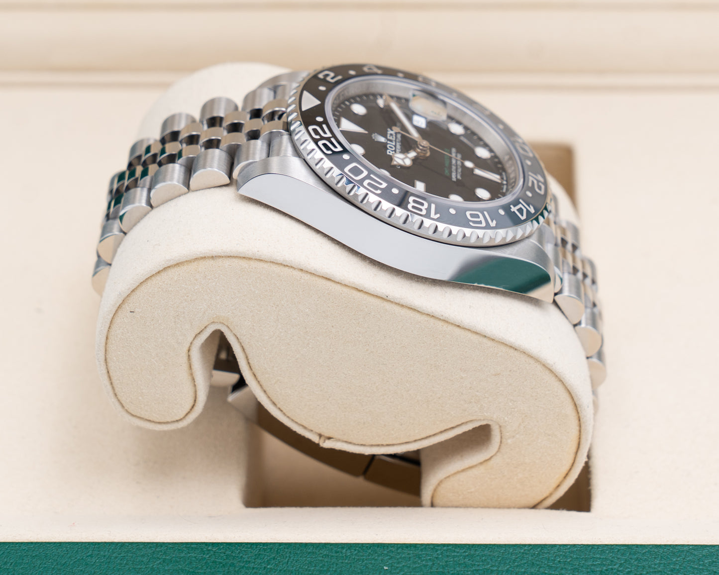 Rolex GMT II 40mm 126710grnr Bruce Wayne Jubilee Wood Card 2026