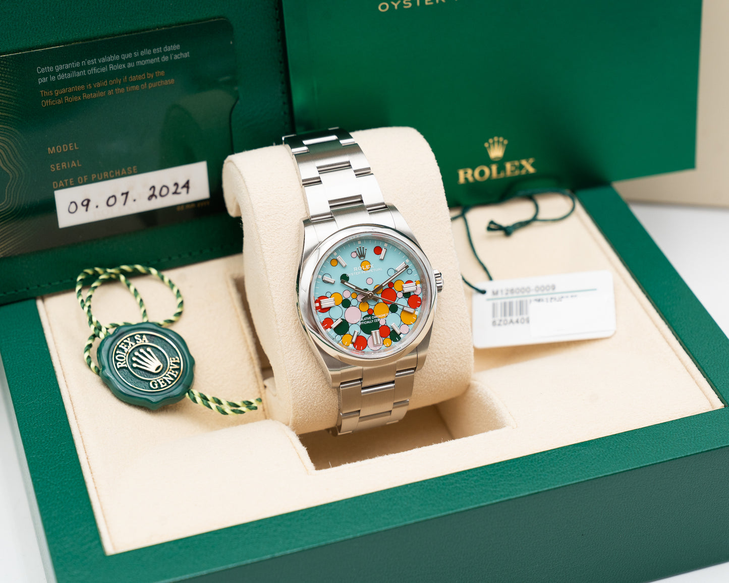 Rolex Oyster Perpetual 126000 Celebration 36mm 2024