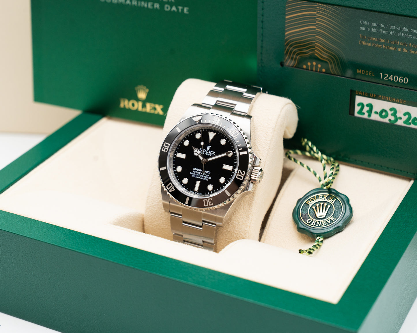Rolex Submariner 41mm 124060 Black Dial 2024