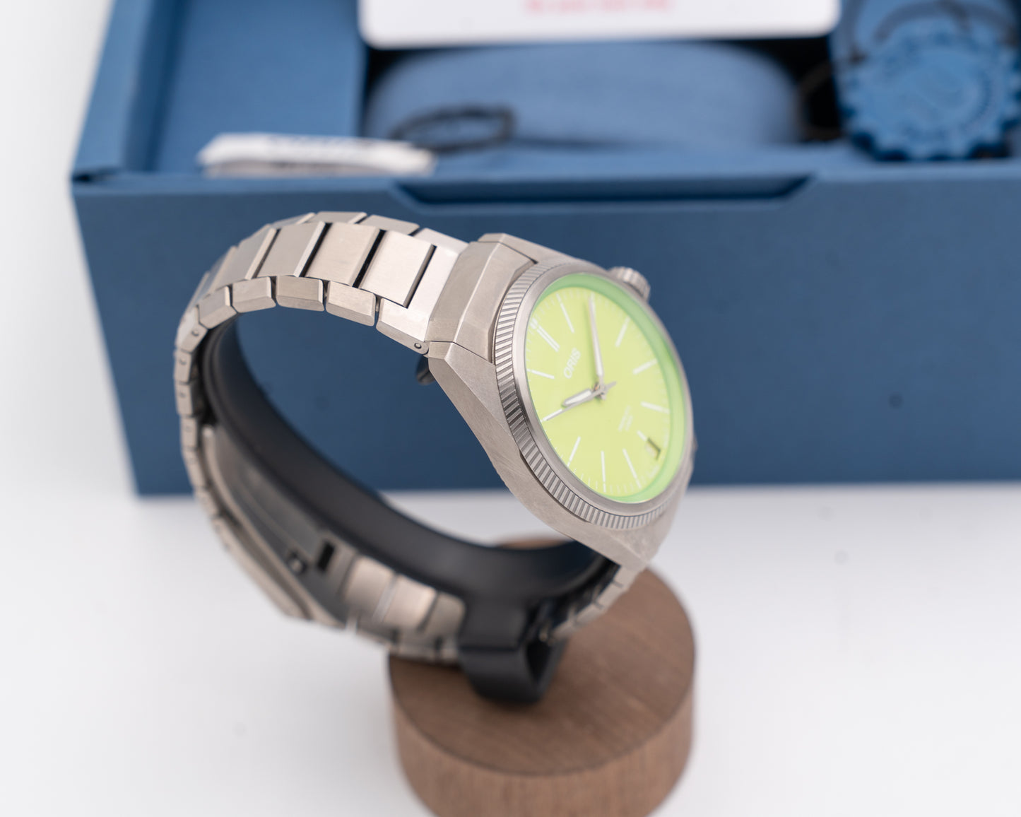 Oris Propilot X Kermit Edition 39mm 01 400 7778 7157 Titanium Green