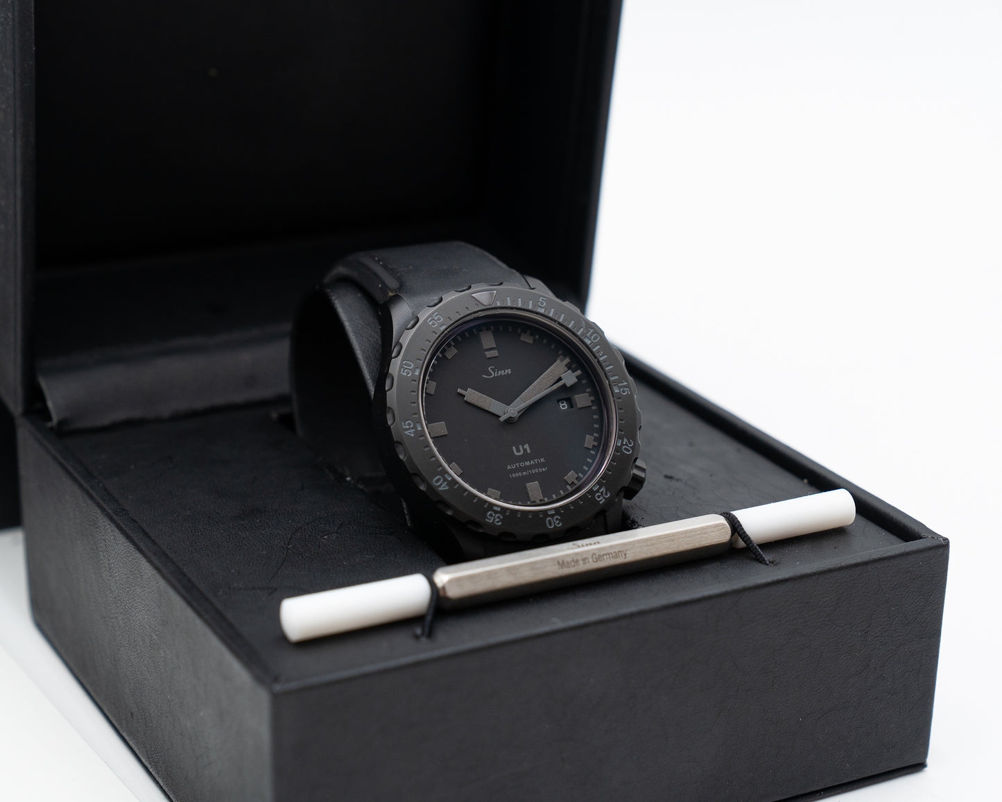 Sinn U Black Hour Glass Limited Edition of 399 All Black