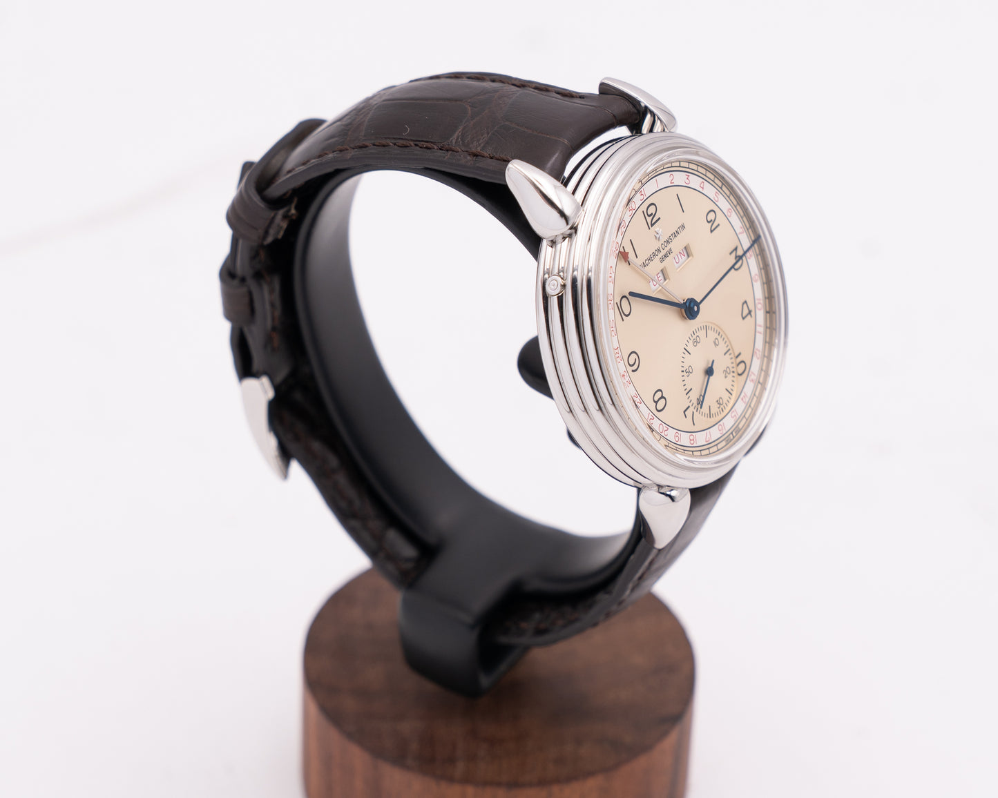 Vacheron Constantin Historiques Triple Calendrier 1942 40mm 3110V Grey Dial Brown Strap 2018