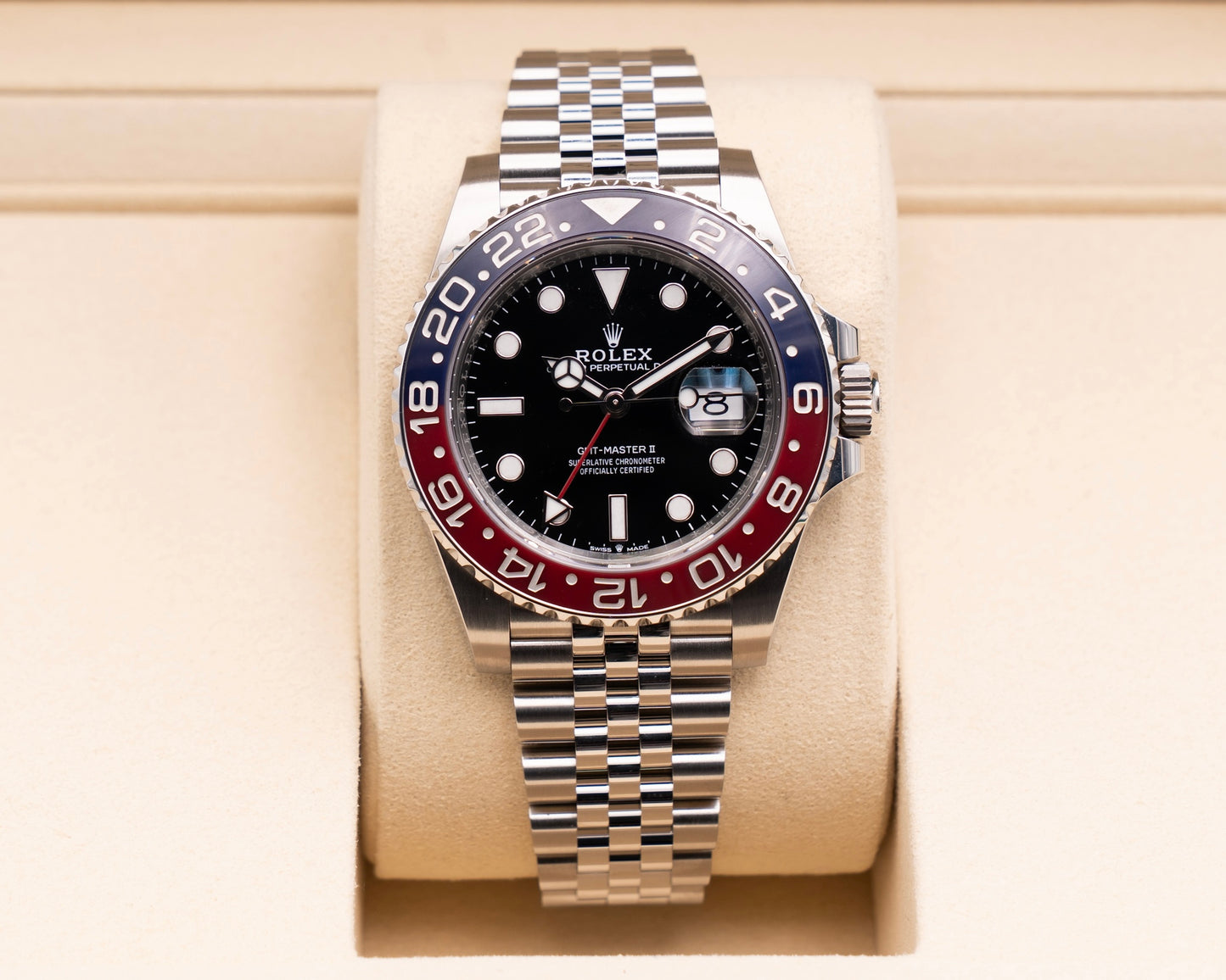 Rolex GMT Master II 49mm 126710BLRO Pepsi Jubilee 2025