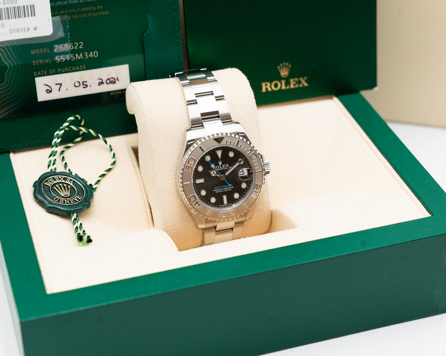 Rolex Yacht Master 37mm 268622 Rhodium 2021