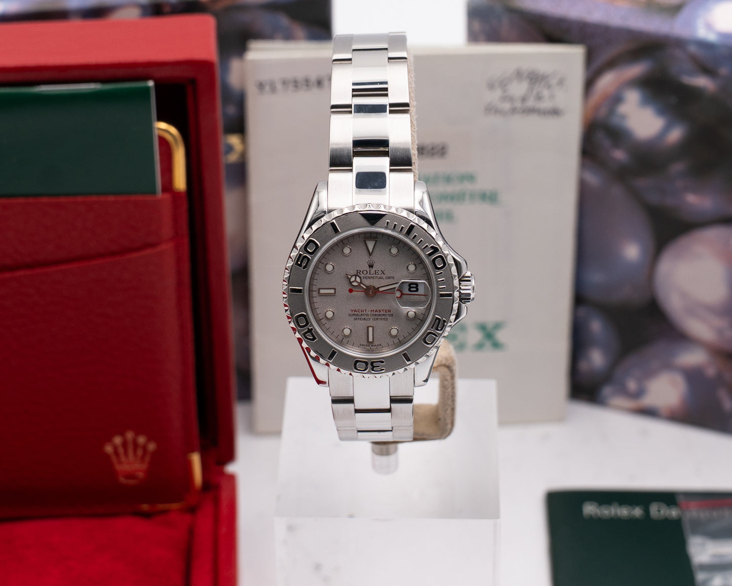 Rolex Yachtmaster 29MM 169622 Steel and Platnium 2003