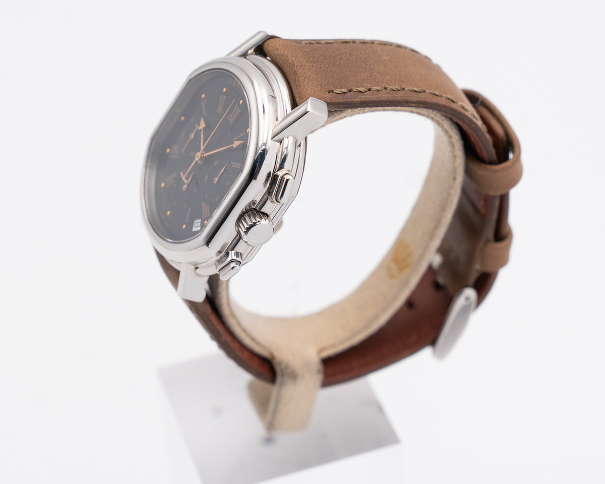 Daniel Roth Sport Automatic 38mm s247 Steel Chronograph