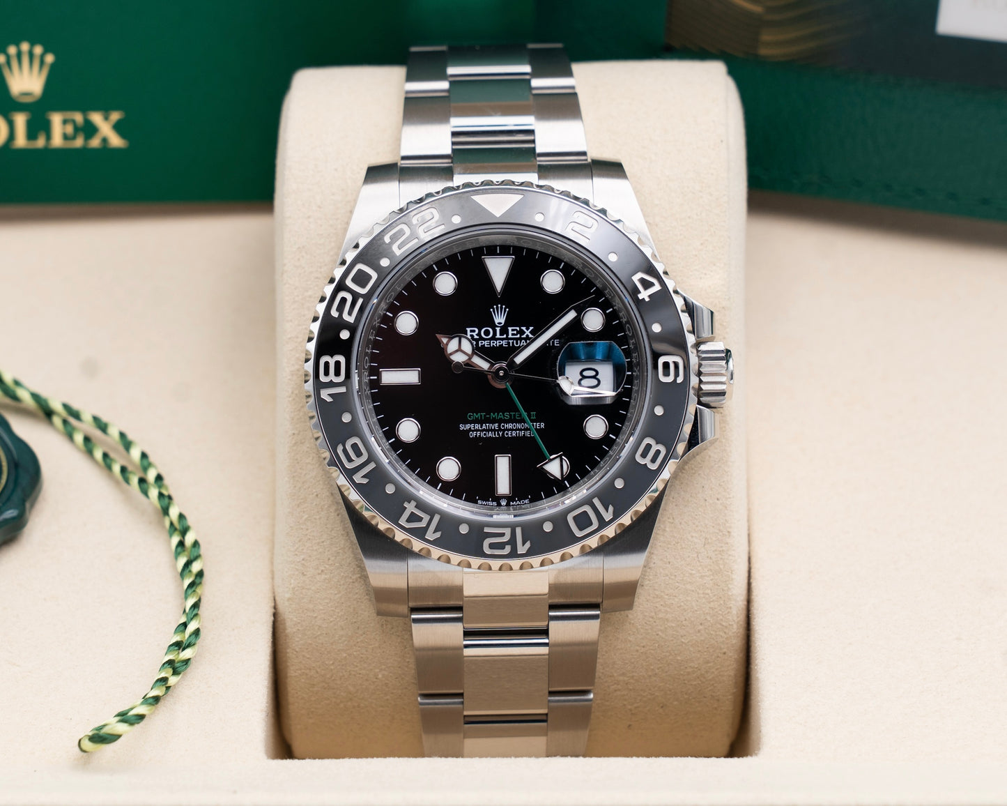 UNWORN Rolex GMT Master II 40mm 126710GRNR 2025