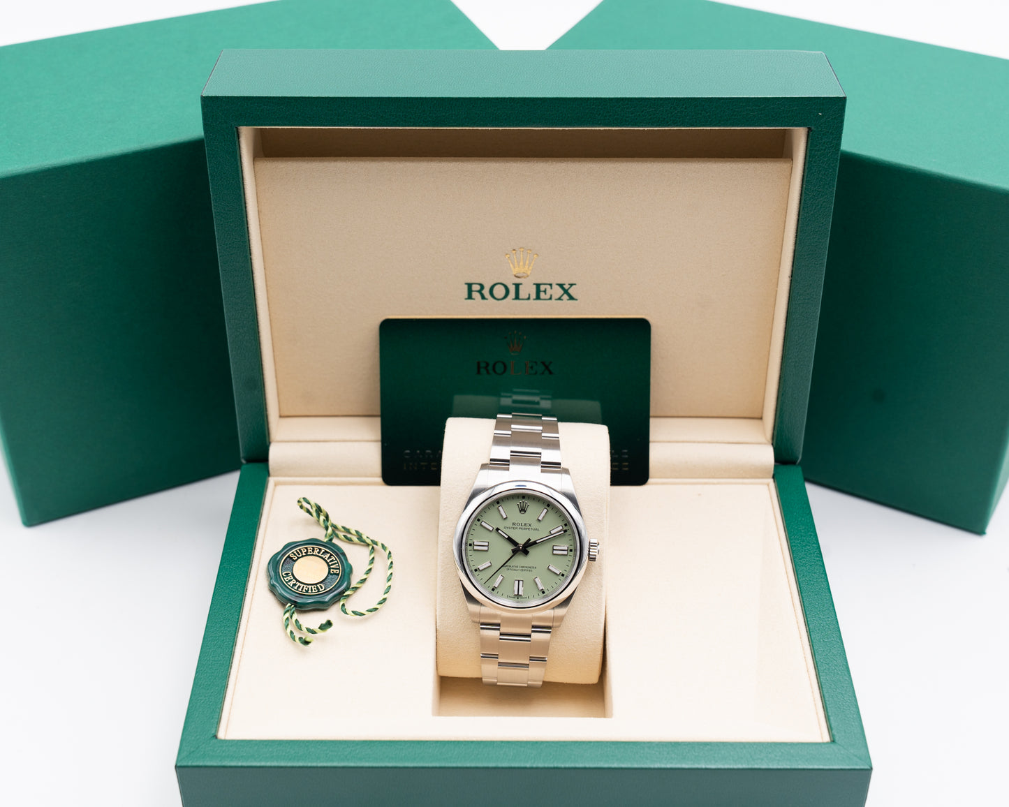 Rolex Oyster Perpetual 41mm 134300 Pistachio 2026