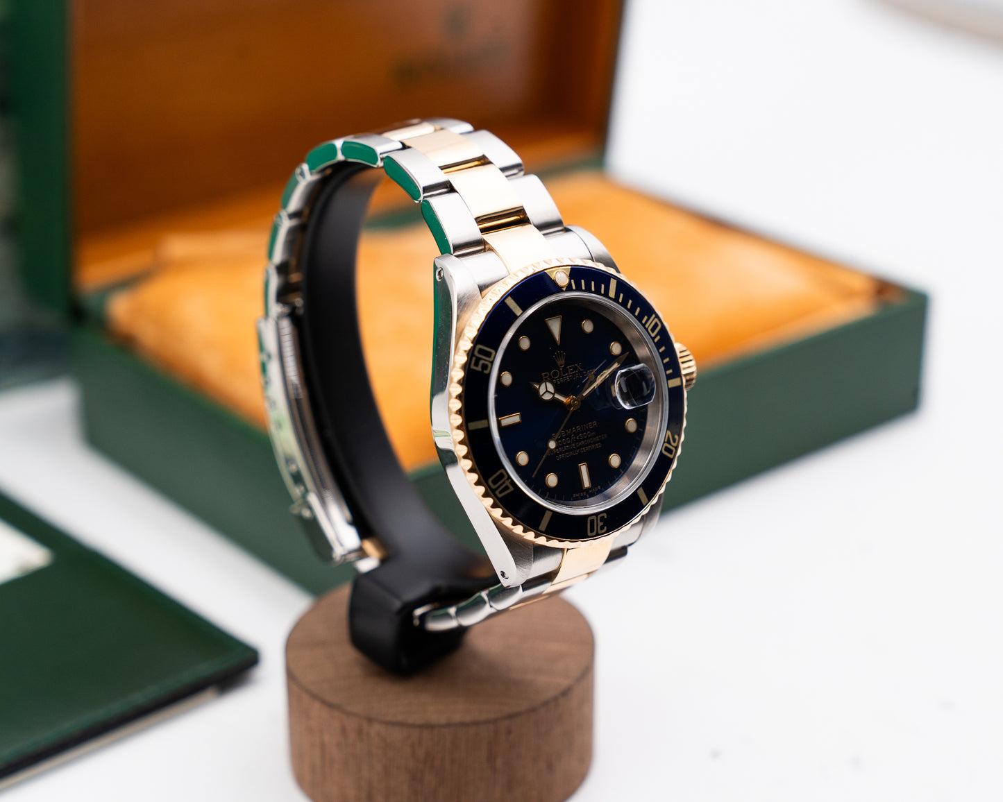 Rolex Submariner Date 40mm 16613LB Two Tone Yellow Bluesy A-Serial