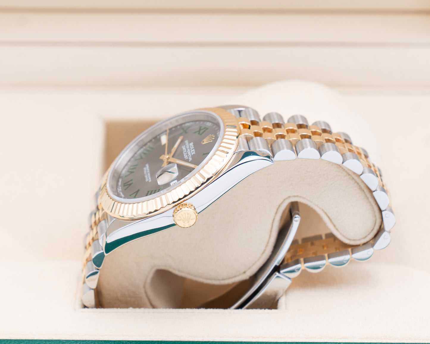 Rolex Datejust 41mm 126333-0020 Yellow Fluted / Jubilee Wimbledon 2017