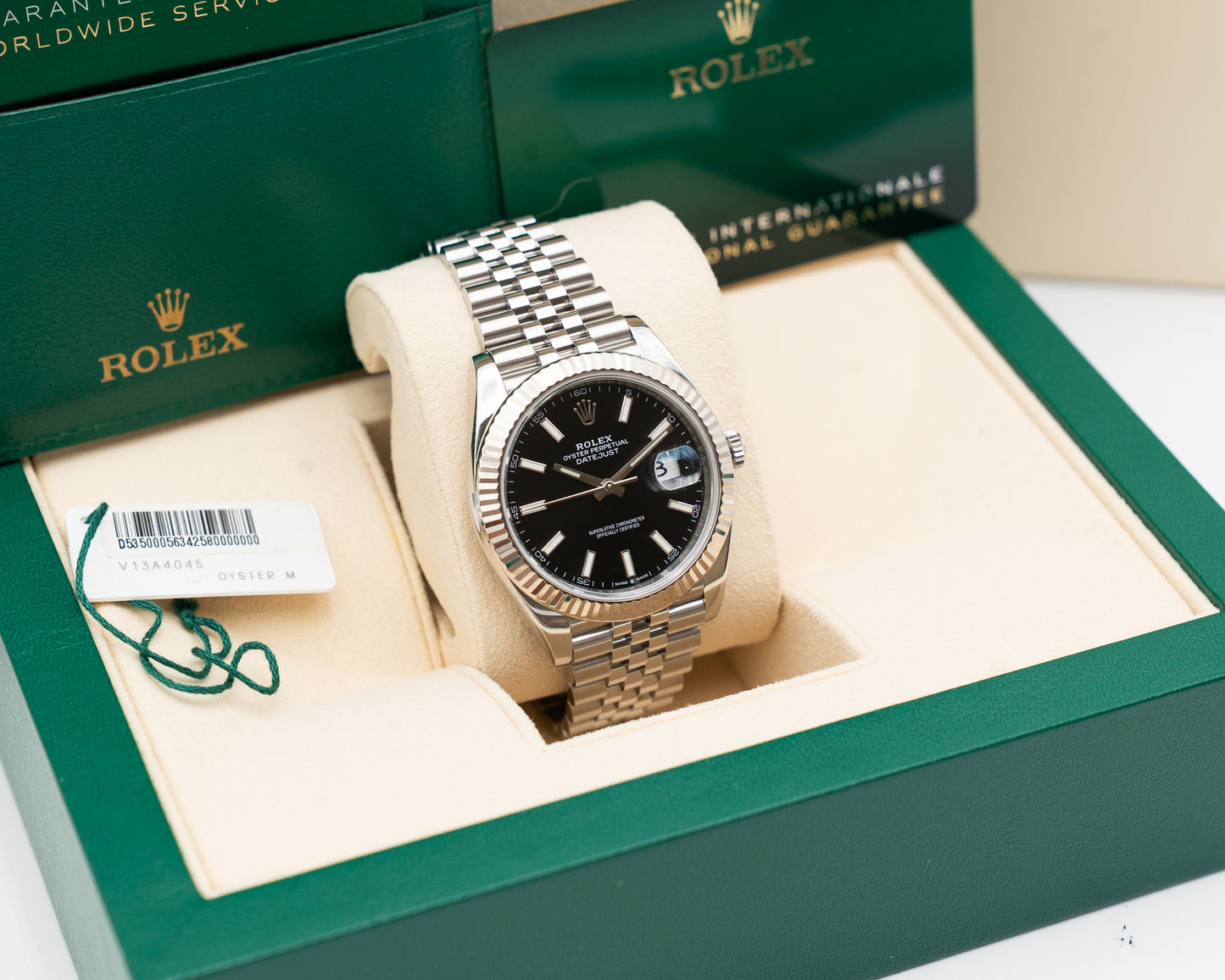 Rolex Datejust 126334-0018 41mm Black 2021