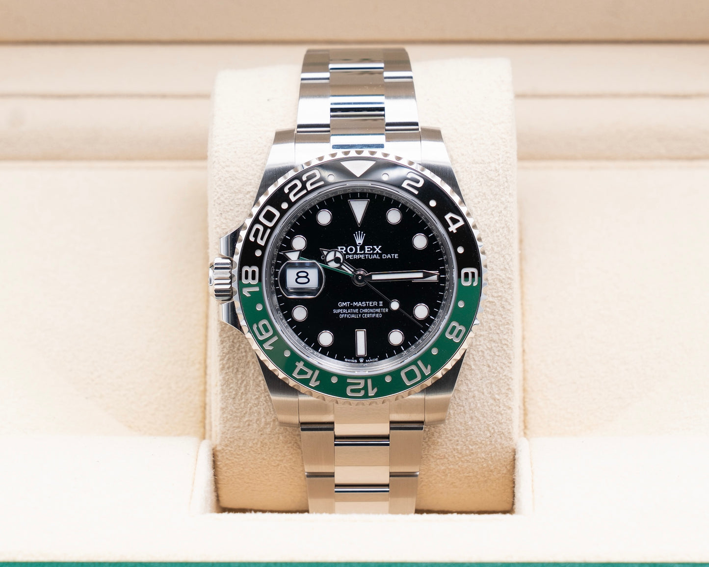 Rolex GMT Master II 40mm 126720VTNR Sprite on Oyster 2024