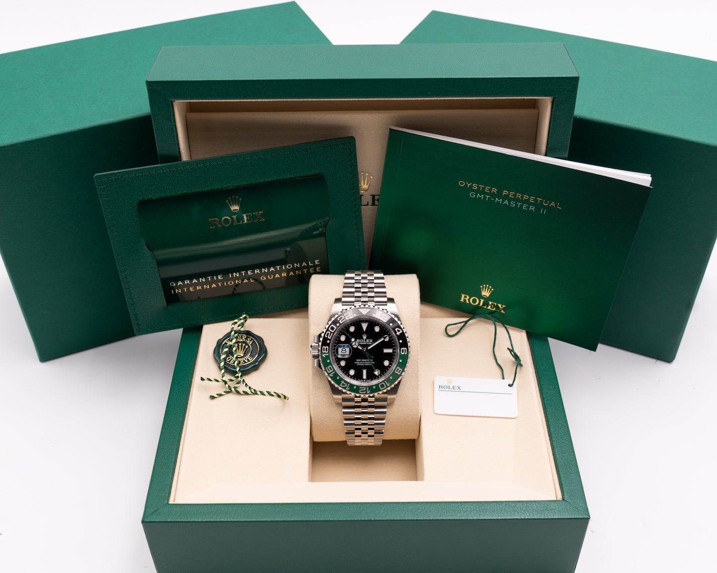 UNWORN Rolex GMT-Master II 40mm 126720VTNR Sprite On Jubilee