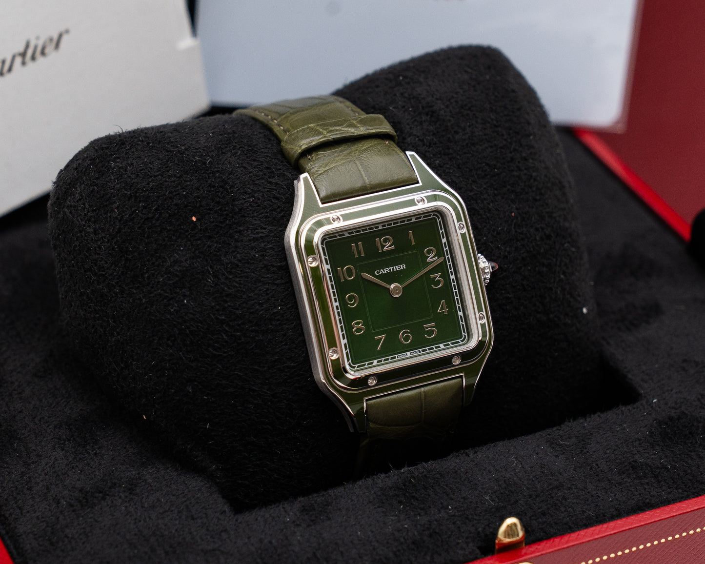 UNWORN RARE 1 of 200 Cartier Santos Dumont 31.4mm wgsa0096 Platnium 2025