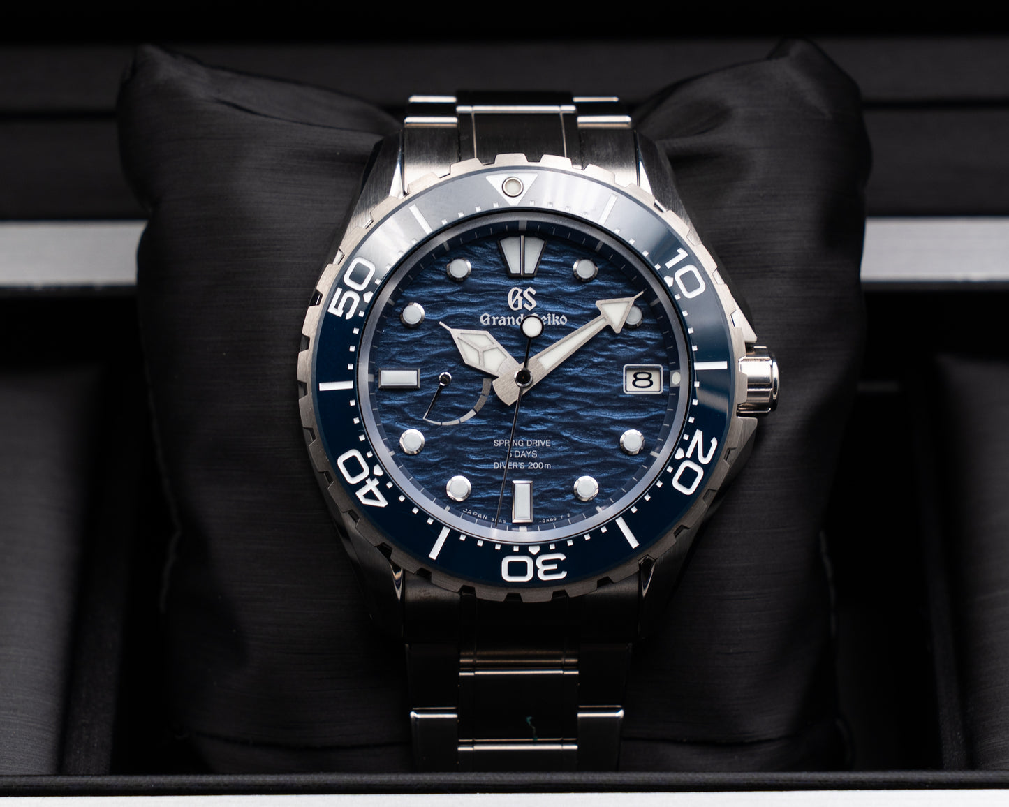 Grand Seiko Evolution 9 43.8mm SLGA023 Blue Dial 2025