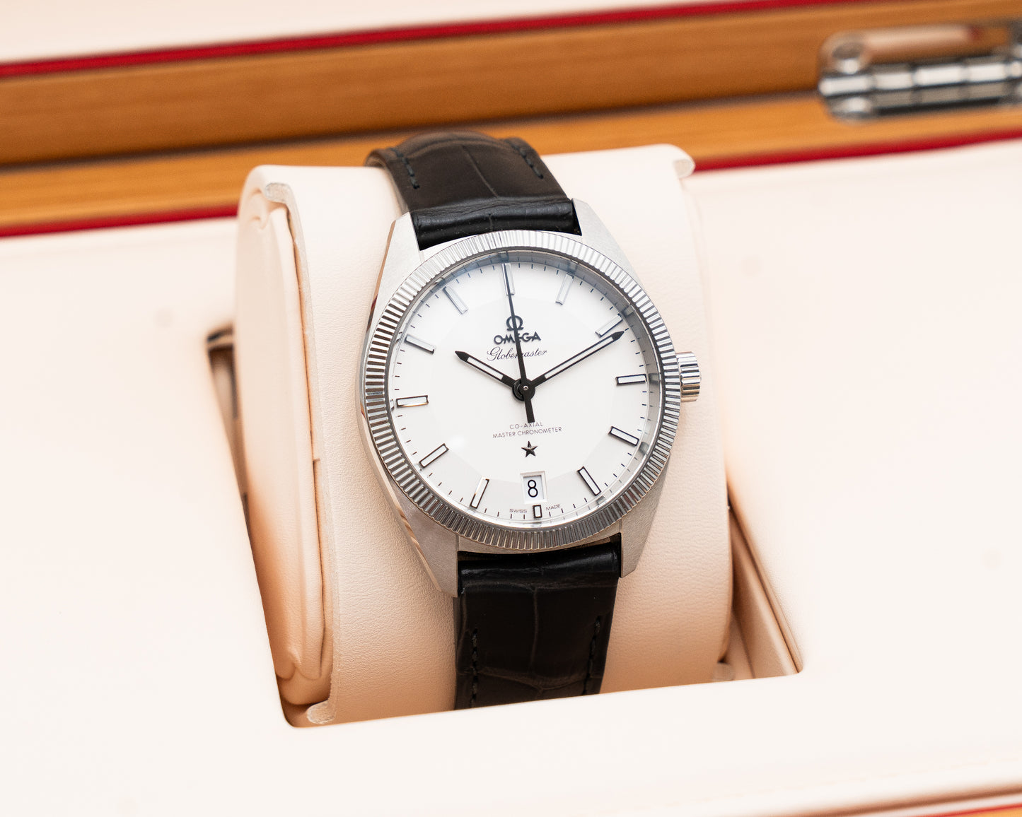 Omega Globemaster 130.33.39.21.02.001 on Leather Strap 2020