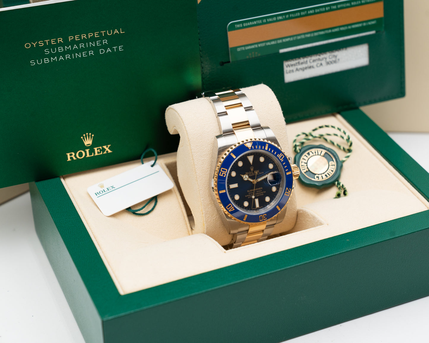 Rolex Submariner Date  116613LB 40mm Rolesor / "Bluesy" 2019