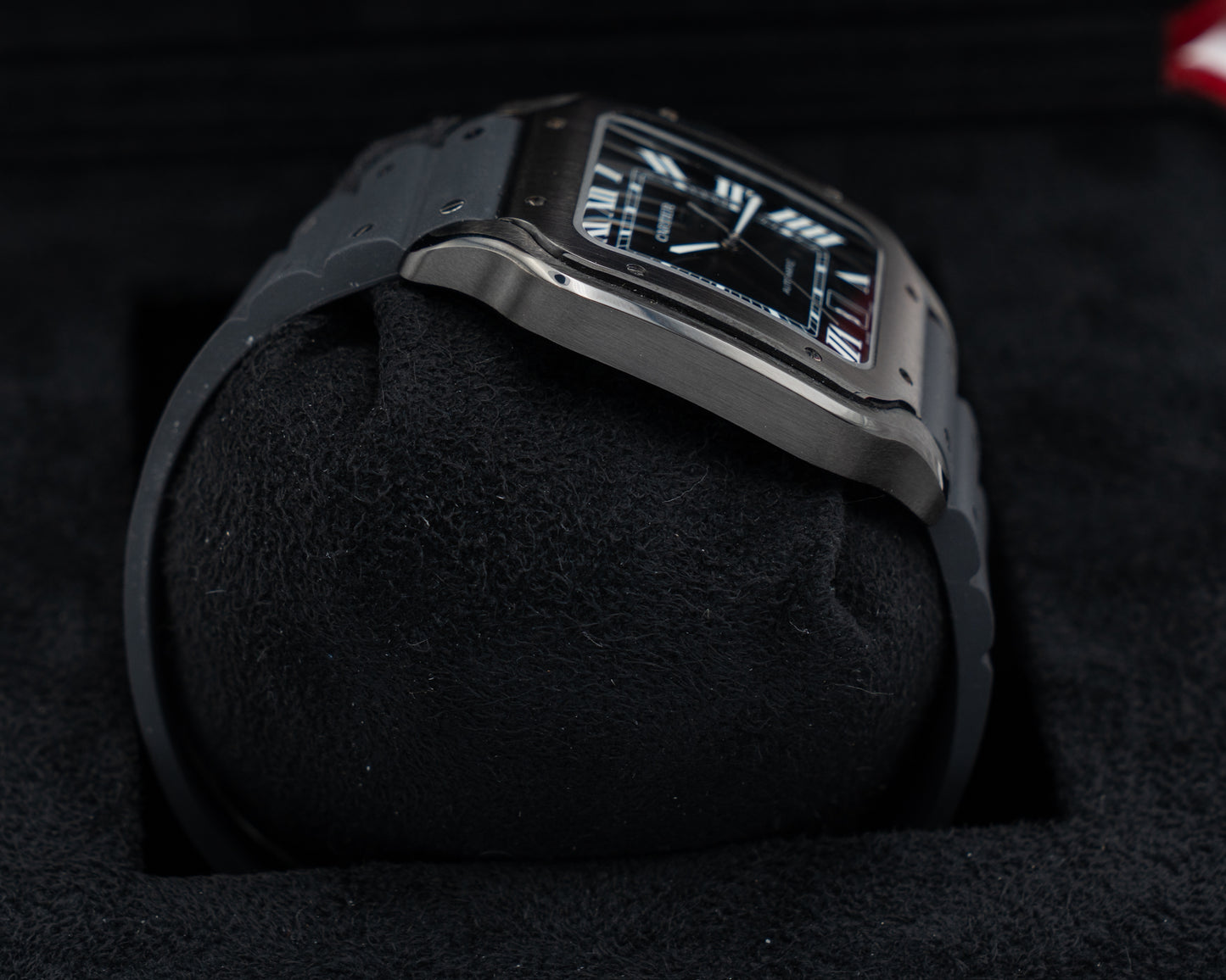 Santos de Cartier 39.8mm WSSA0039 Black DLC