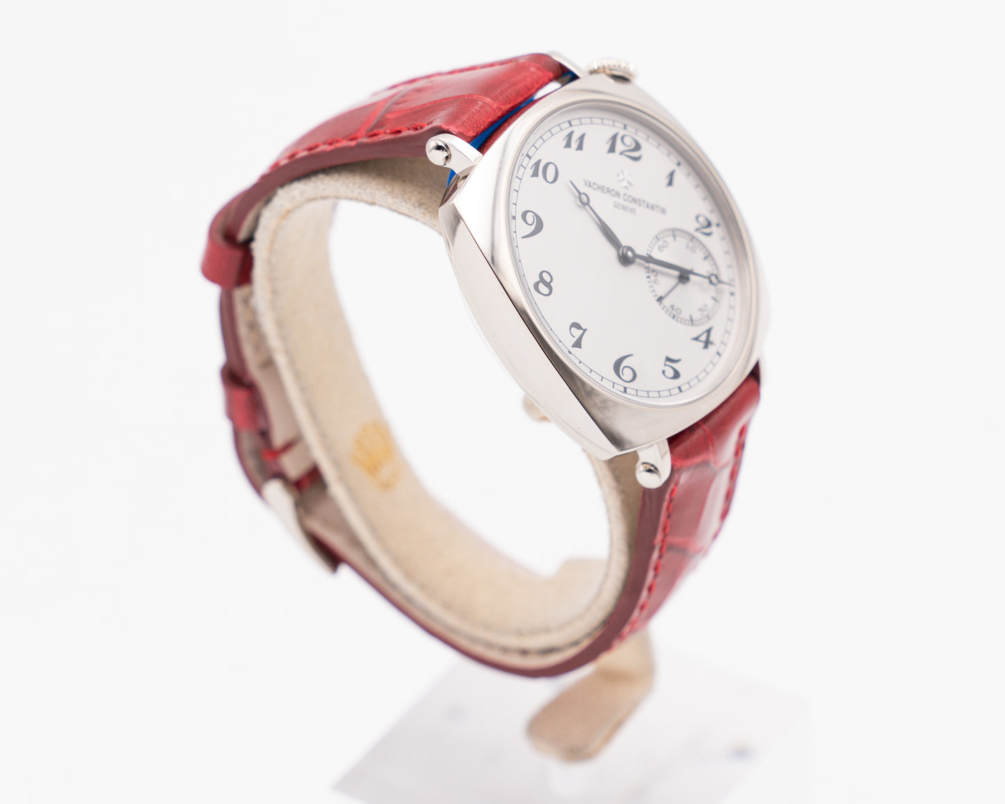 UNWORN STICKERED Vacheron Constantin Historiques American 1921 36.5mm 1100s White Gold Red Alligator Strap 2026