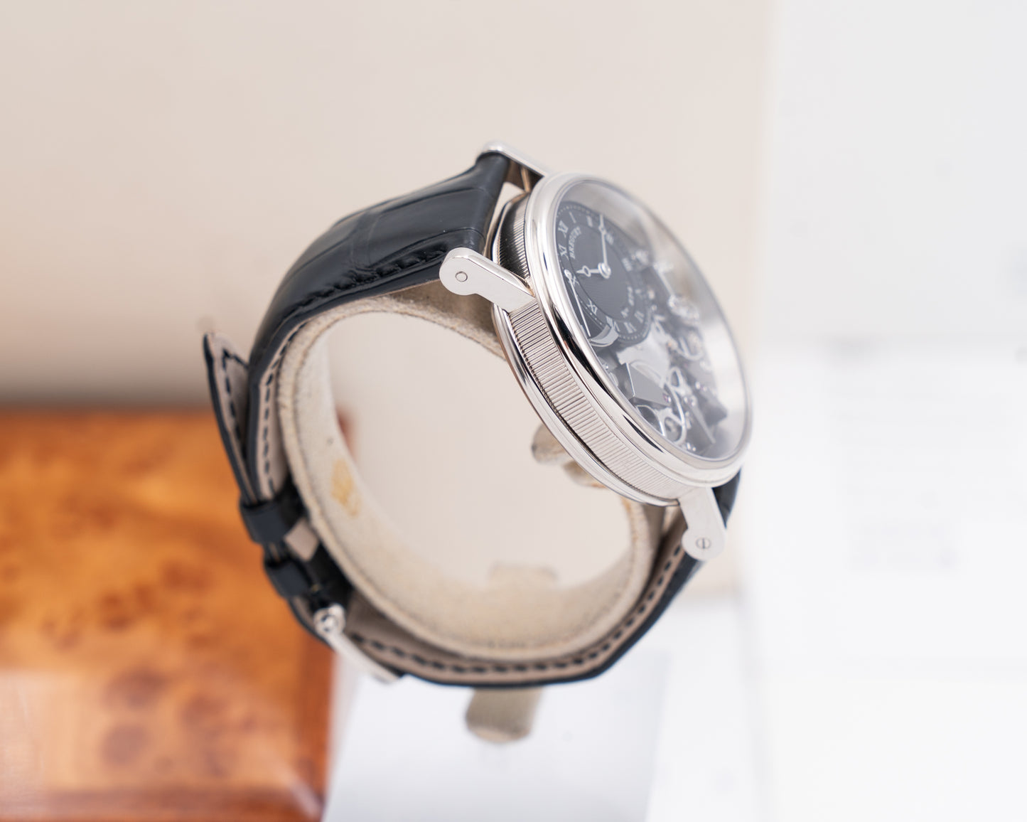 Breguet Tradition 40mm 7057BB/G9/9W6 White Gold Black Alligator Strap 2017