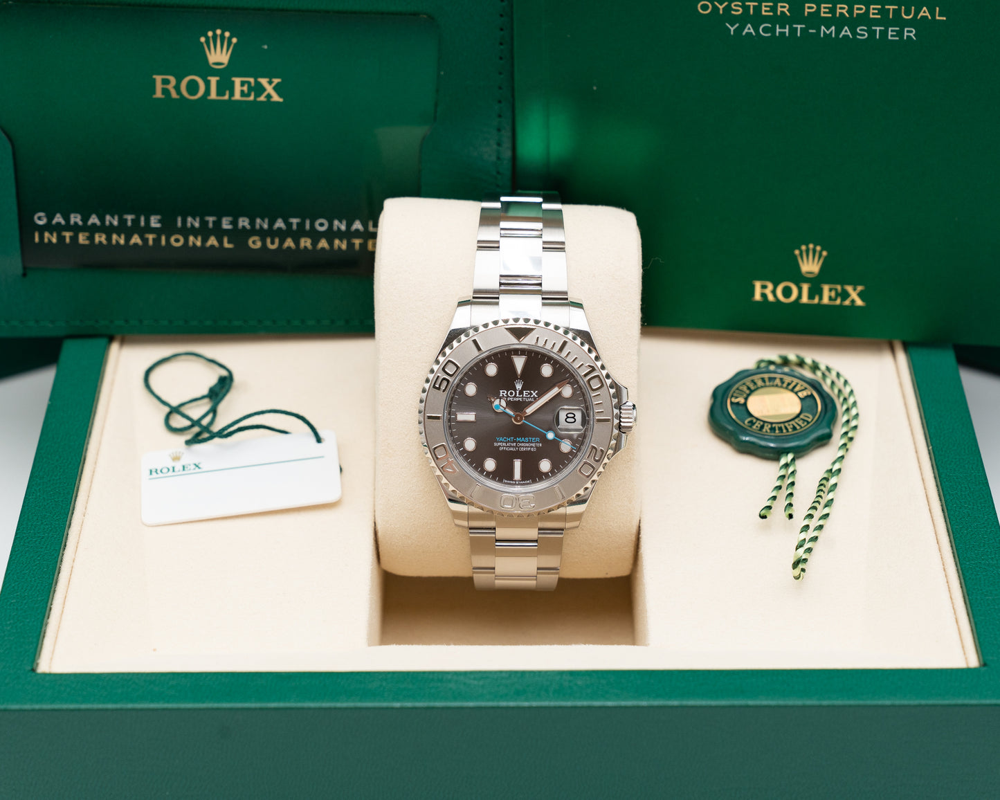 Rolex Yacht-Master 37mm 268622 Rhodium Dial 2025