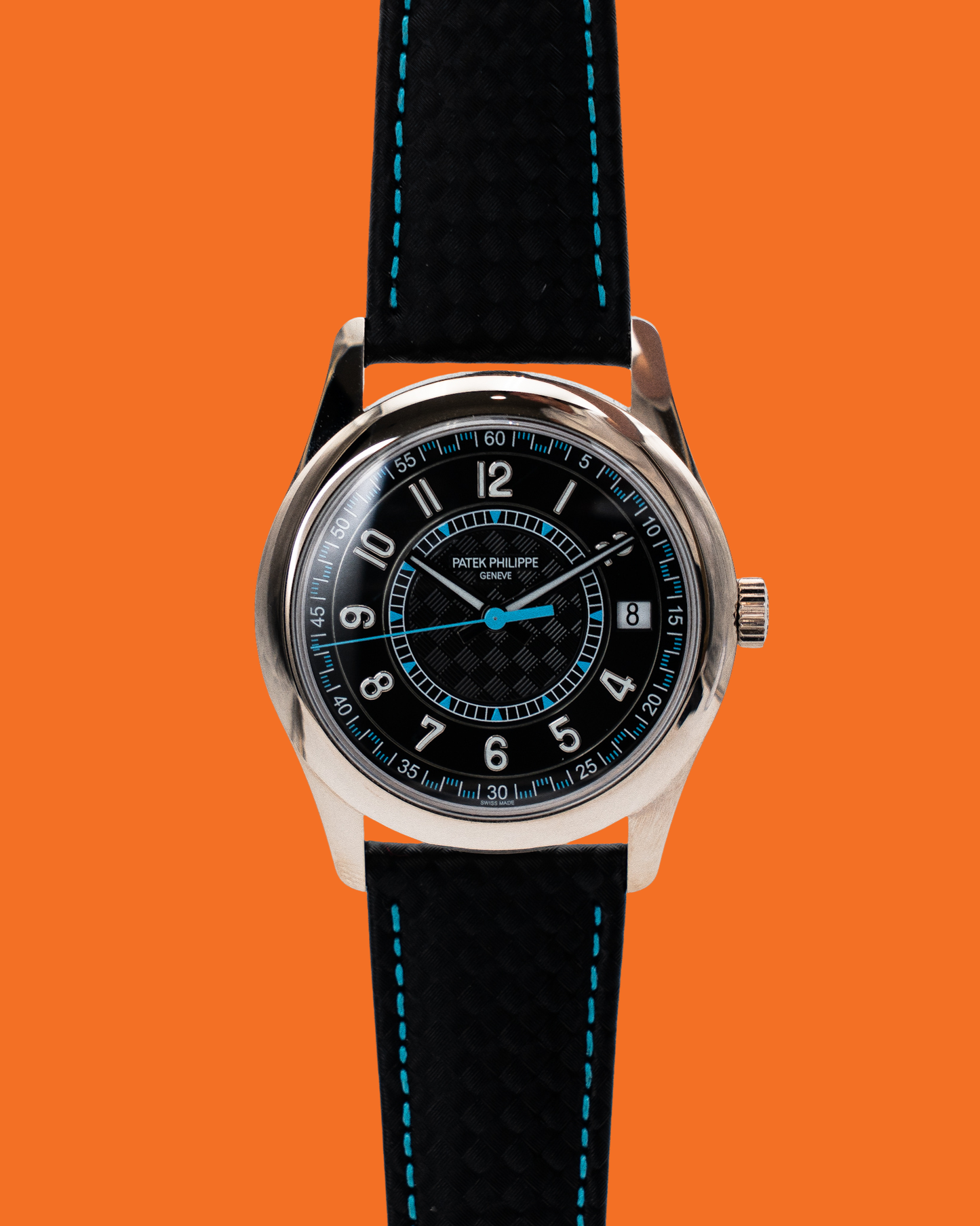LIKE NEW Patek Philippe Calatrava 6007G Black and Blue 2025