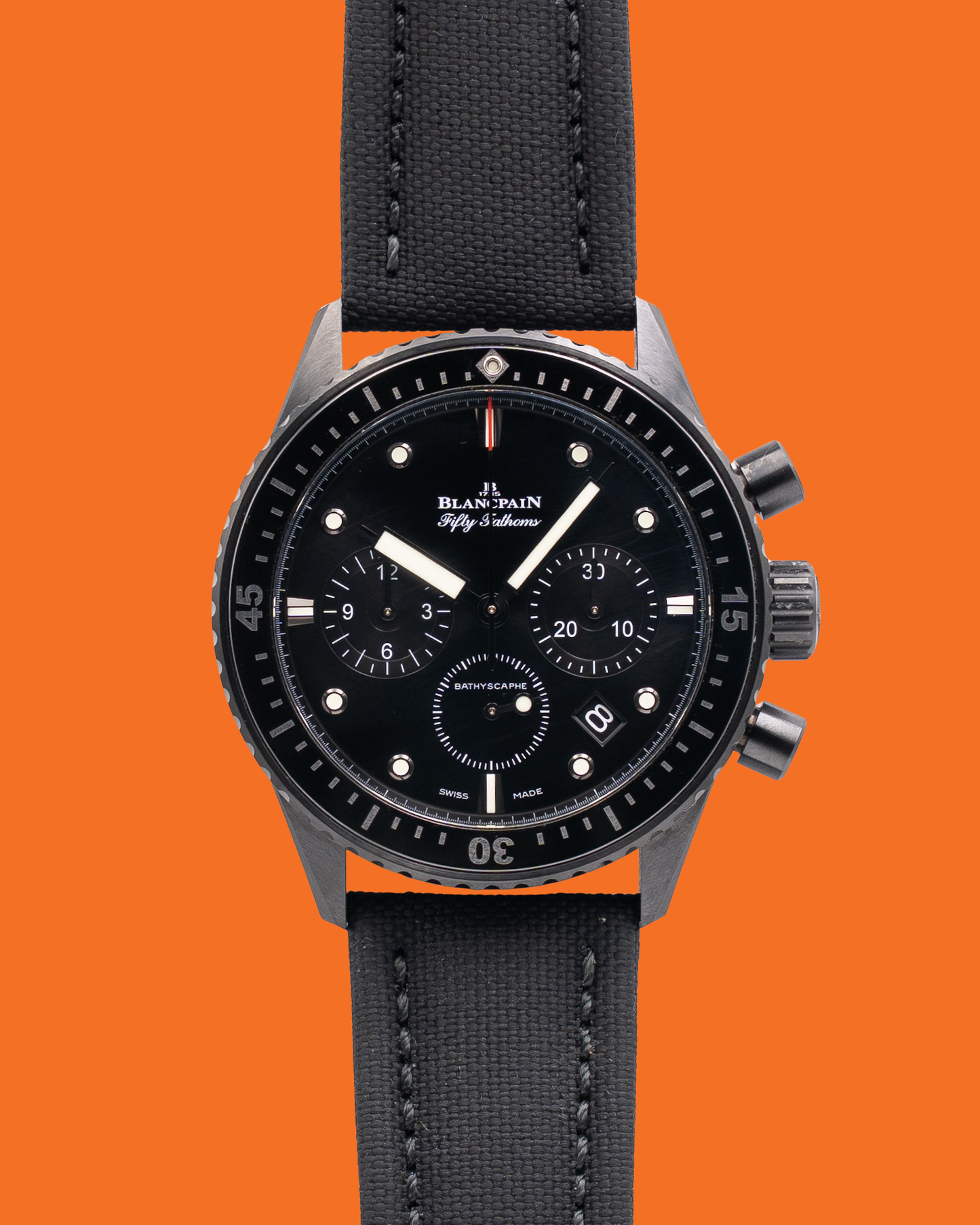 Blancpain Fifty Fathoms Bathyscaphe 43.6mm 5200-0130-b52a Black Ceramic 2022