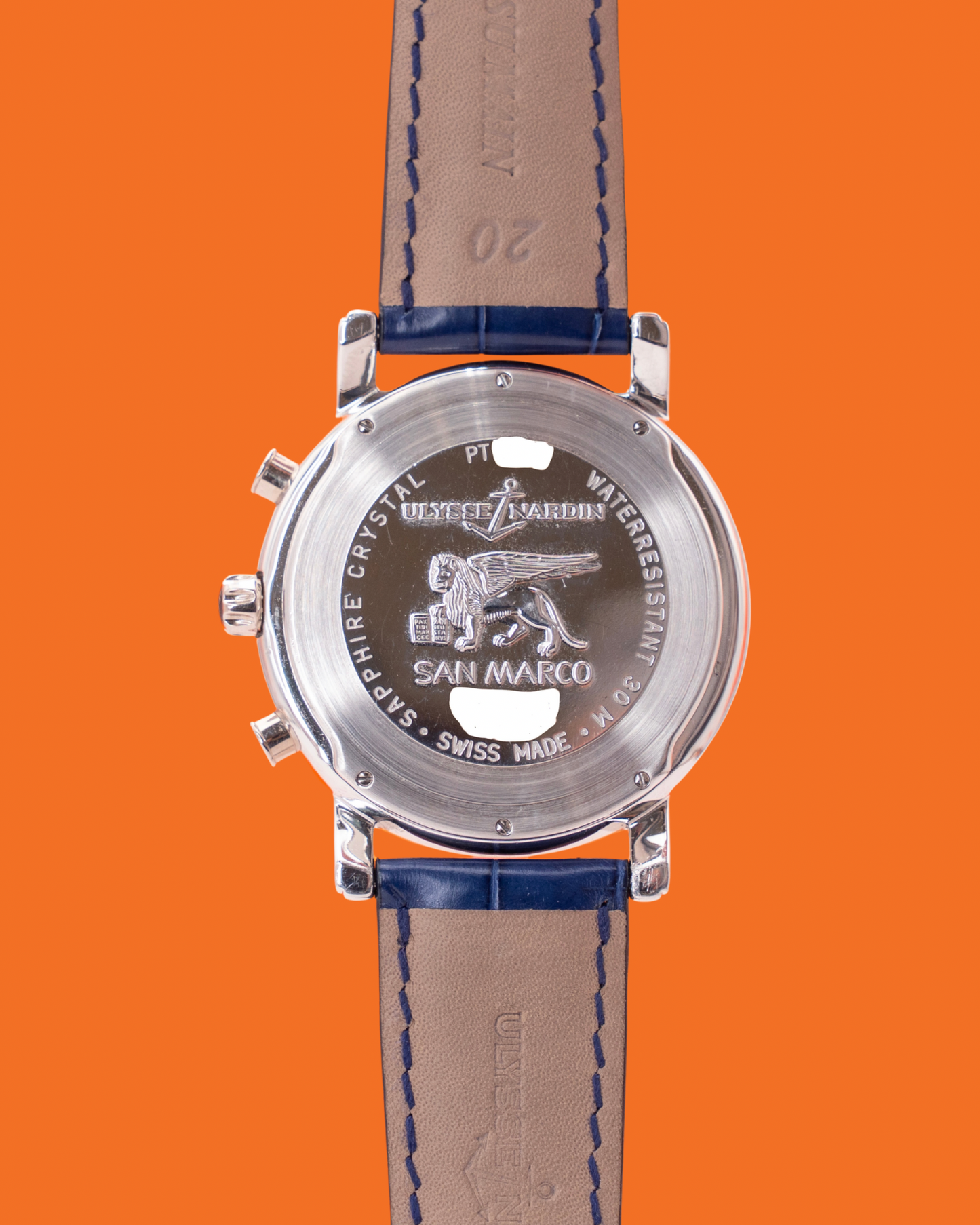 Ulysse Nardin San Marco Hourstriker 40mm 759-20/E3 Blue Enamel Dial 2002