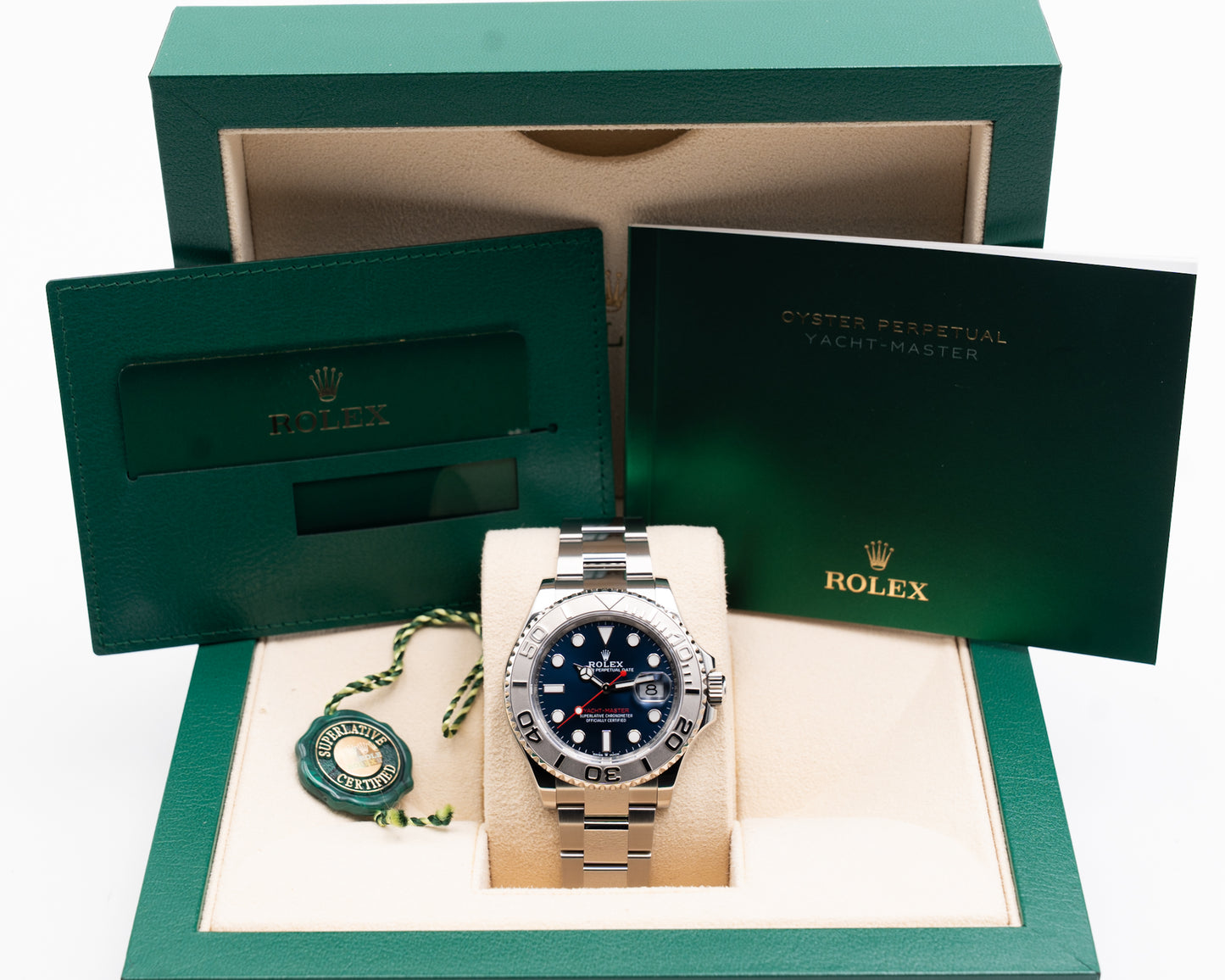 Rolex Steel and Platinum Yacht-Master 40mm 126622 Captain America 2025