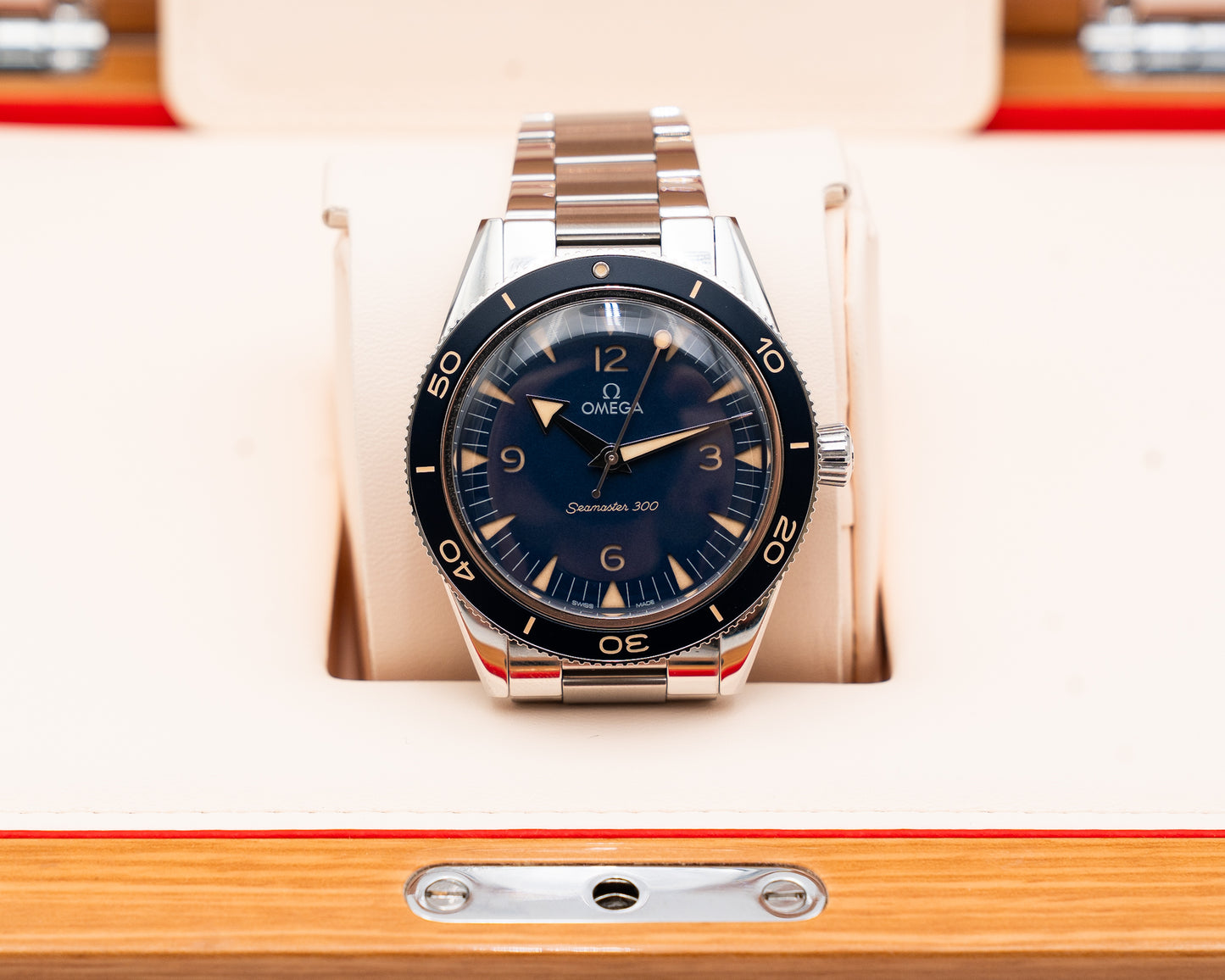 Omega Seamaster 300Co-Axial Master Chronograph  234.30.41.21.03.001 41mm Blue Dial 2022