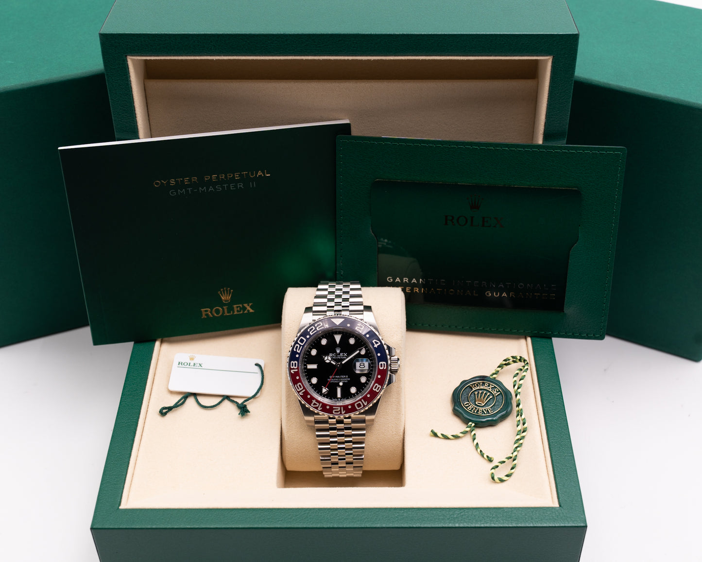 Rolex GMT Master II 49mm 126710BLRO Pepsi Jubilee 2025