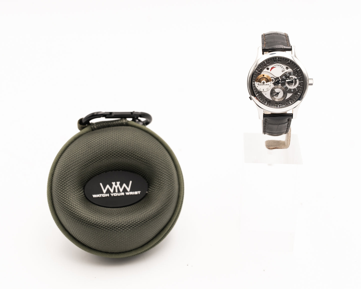Chopard L.U.C. Tech Regulator 40mm 168449-3001 8-Day Dual Time Ltd 250pcs