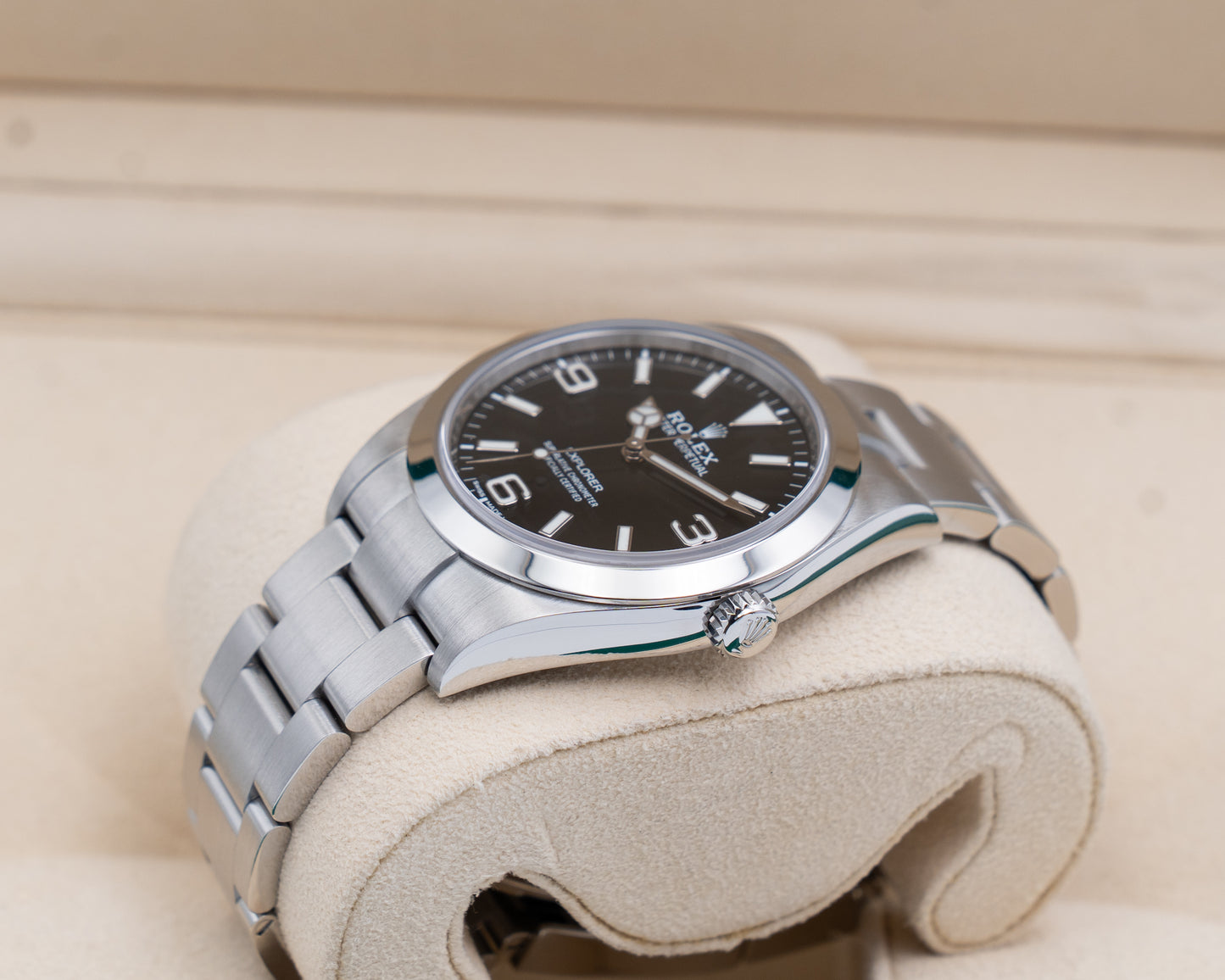 Rolex Explorer 39MM 214270 Black Dial 2017