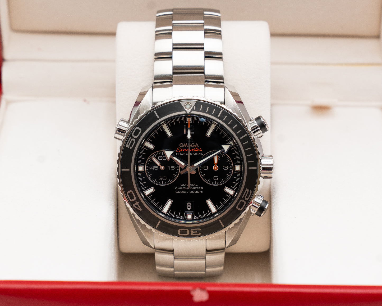 UNWORN Omega Seamaster Planet Ocean 600M 45.5mm 232.30.46.51.01.001 Chronograph Black