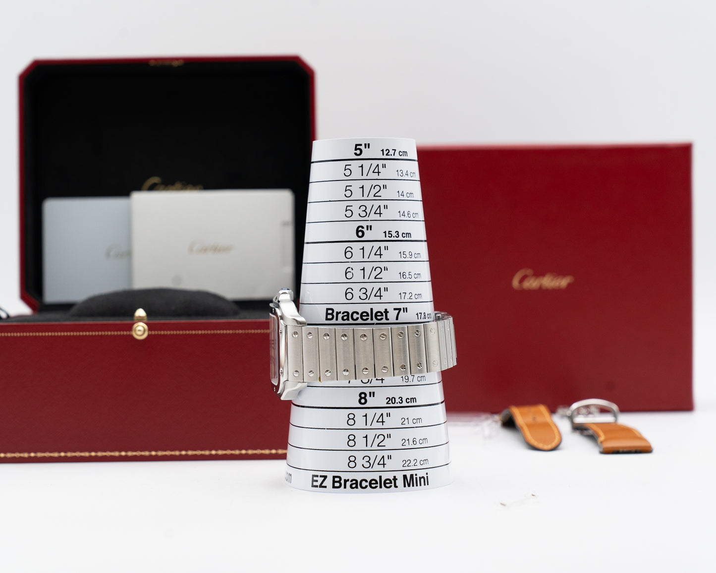 Cartier Santos 39.8mm WSSA0018 White Dial Large 2024