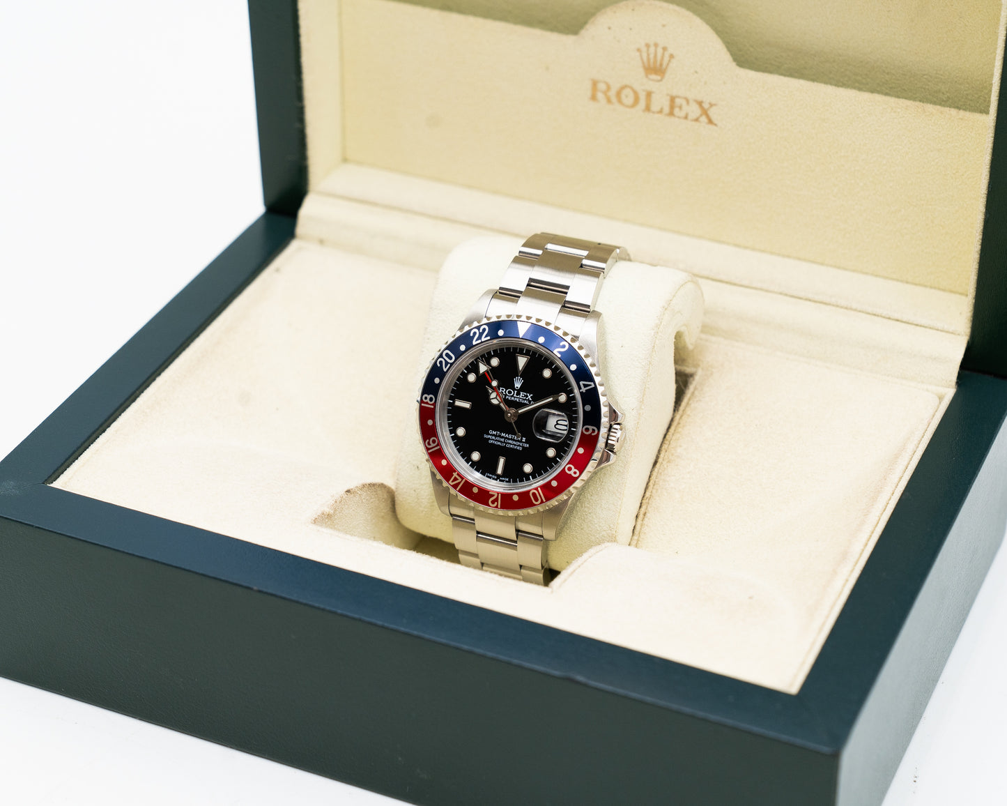 Rolex 16710 40mm GMT Master II Pepsi Z serial SEL 2007