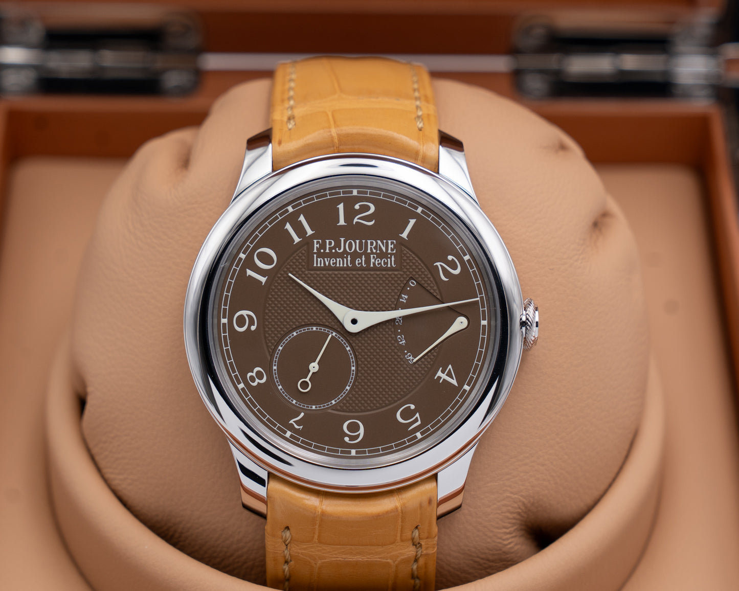 FP Chronomètre Souverain Havana CS Brown Dial Brown Strap 2022