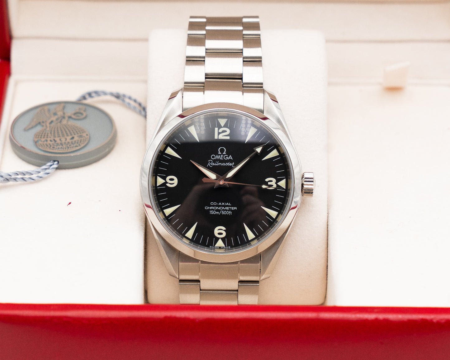 Omega Seamaster Aqua Terra 150M Co-Axial 42.2mm 2502.52.00 Railmaster Black 2011