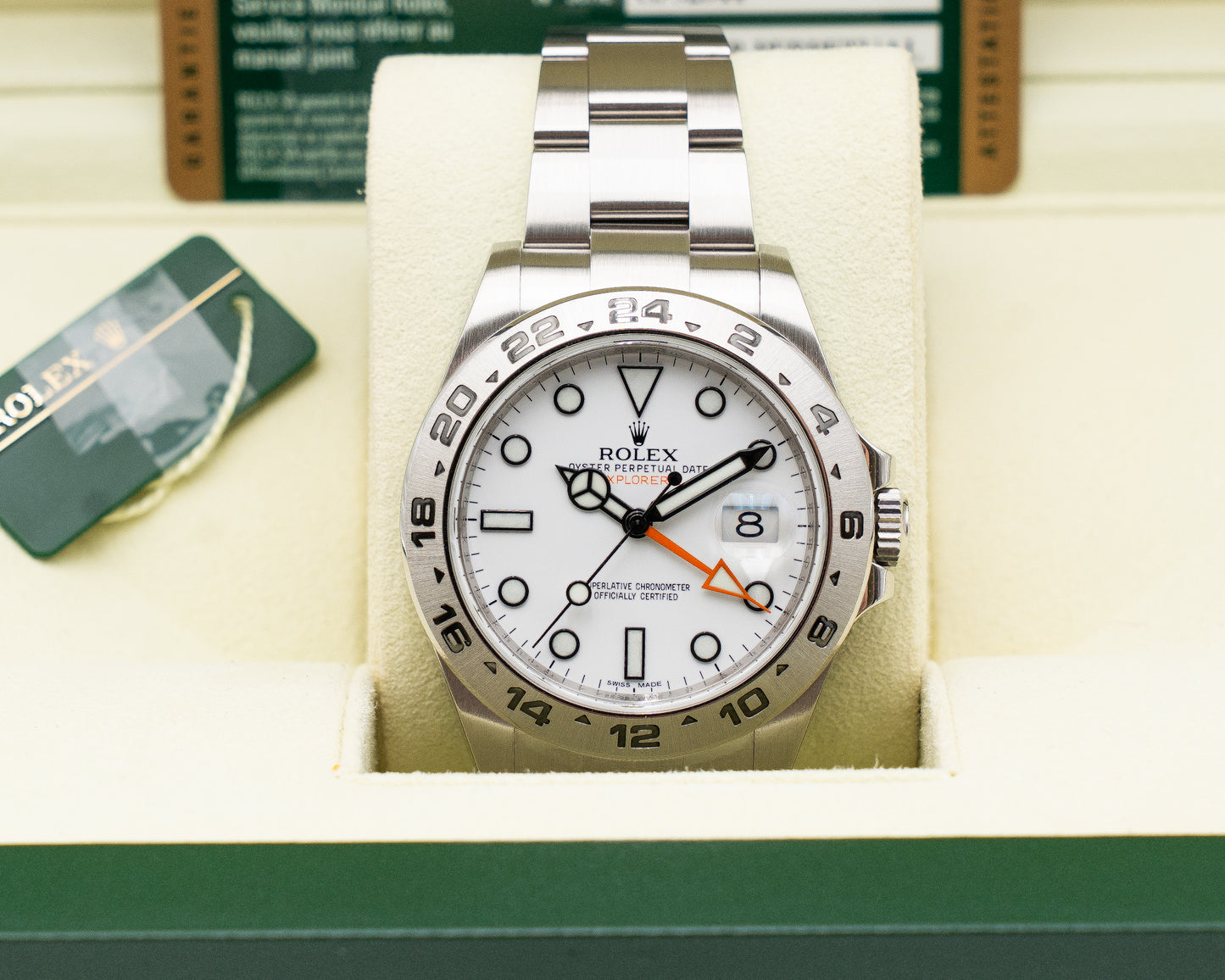 Rolex Explorer II 42mm 216570 Polar 2012