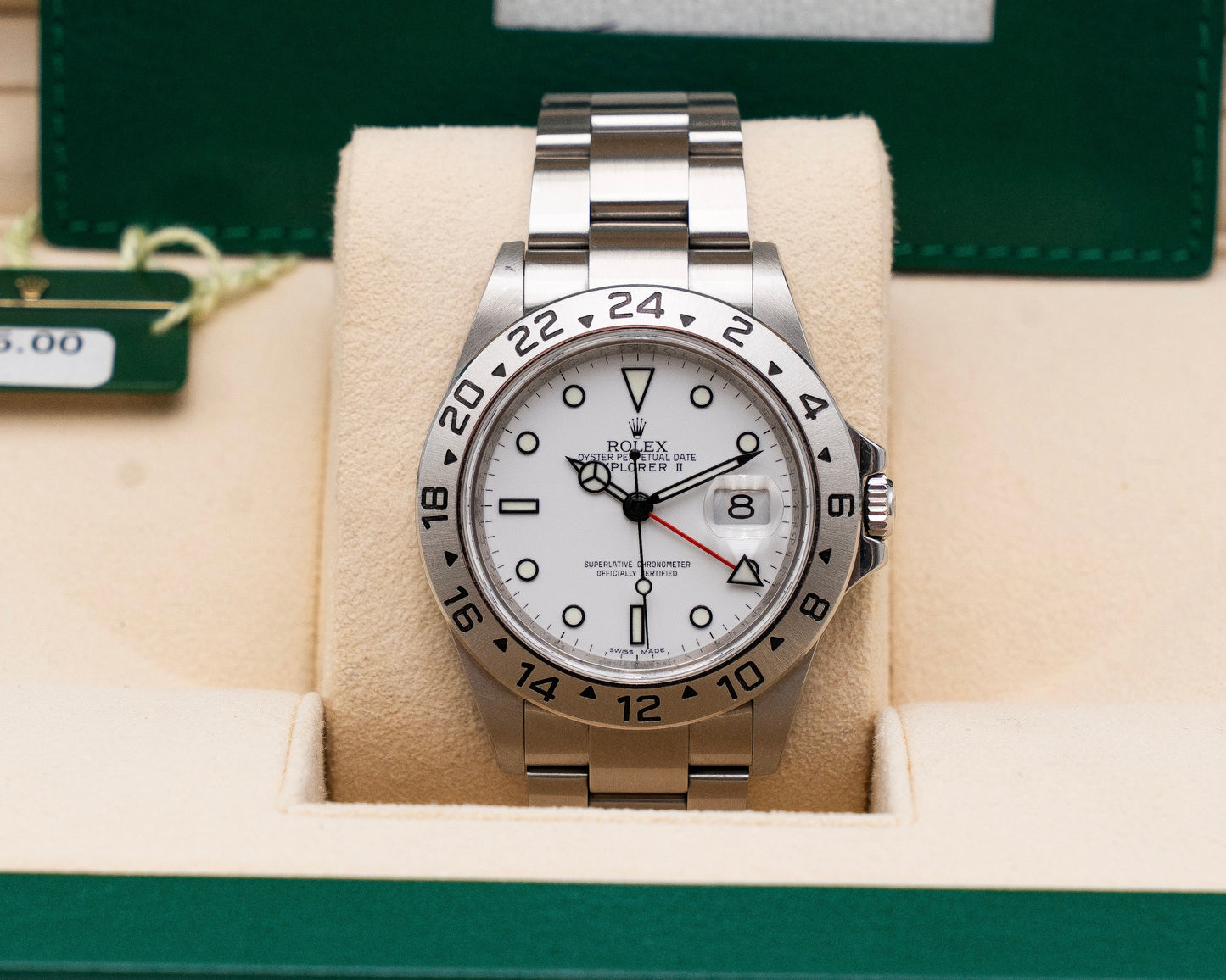 Rolex Oyster Perpetual Explorer II 40mm 16570 Polar 2009