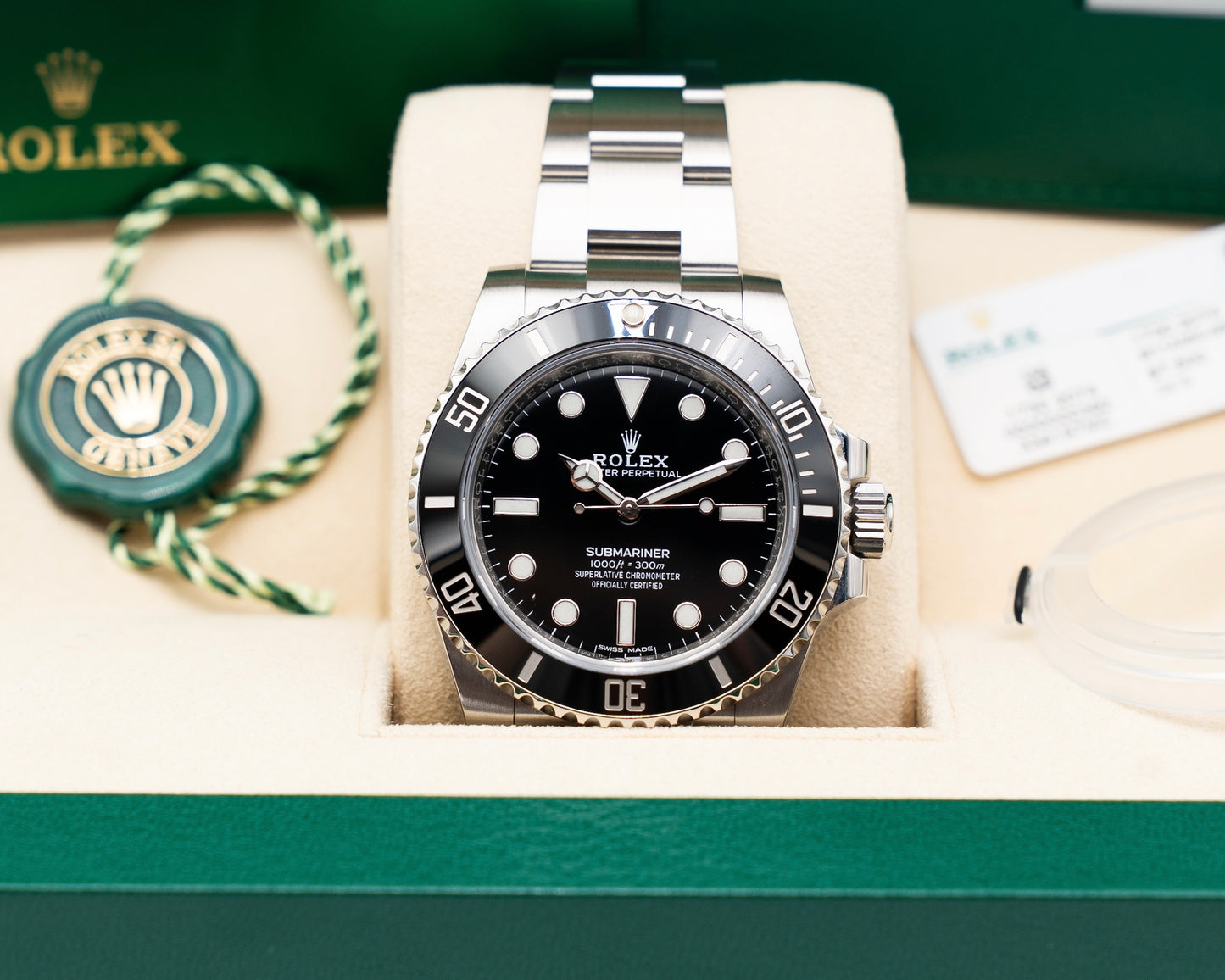 Rolex Submariner No-Date 40mm 114060 Black Dial 2019
