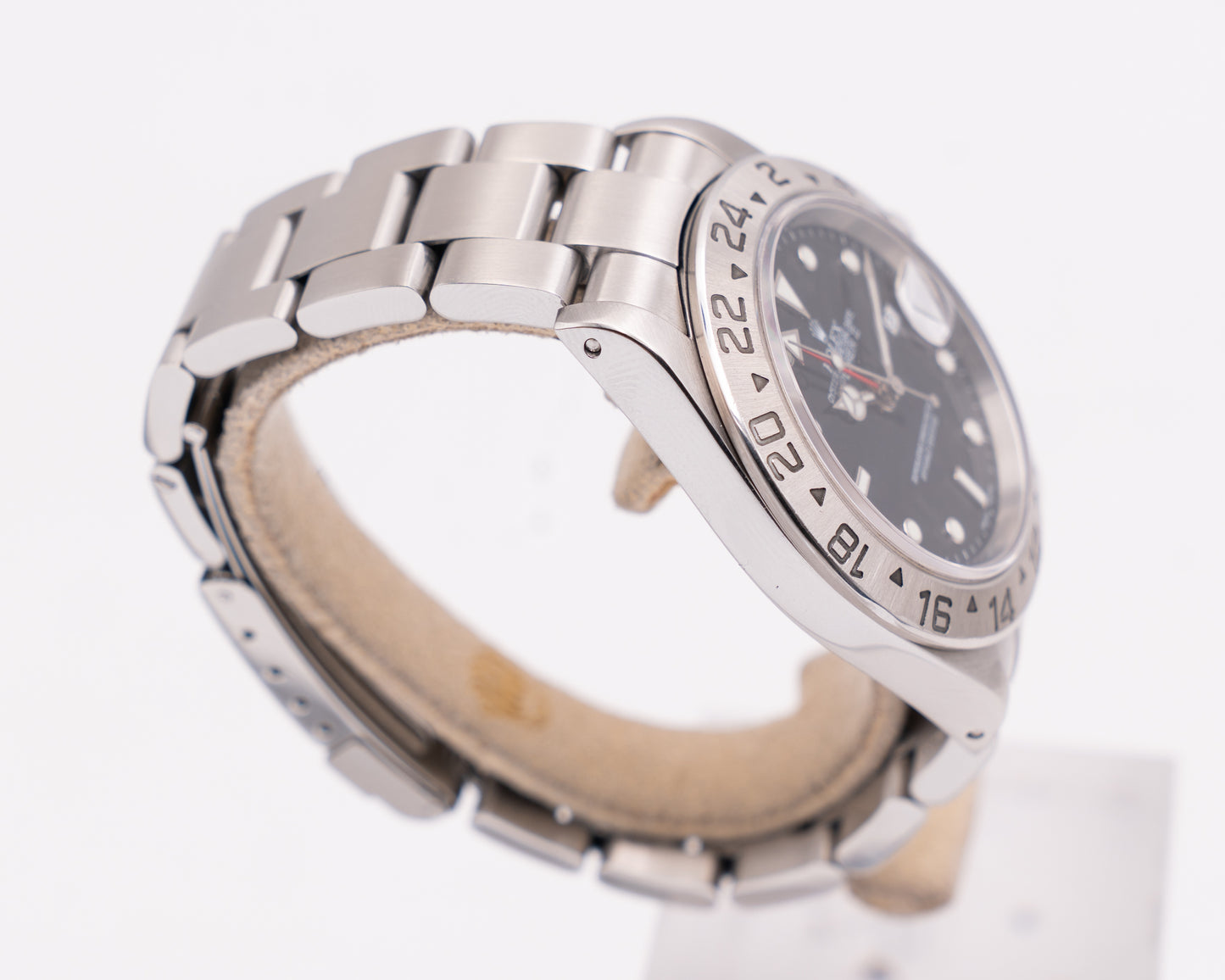 Rolex Explorer II 40mm 16570 Black Dial Y Serial
