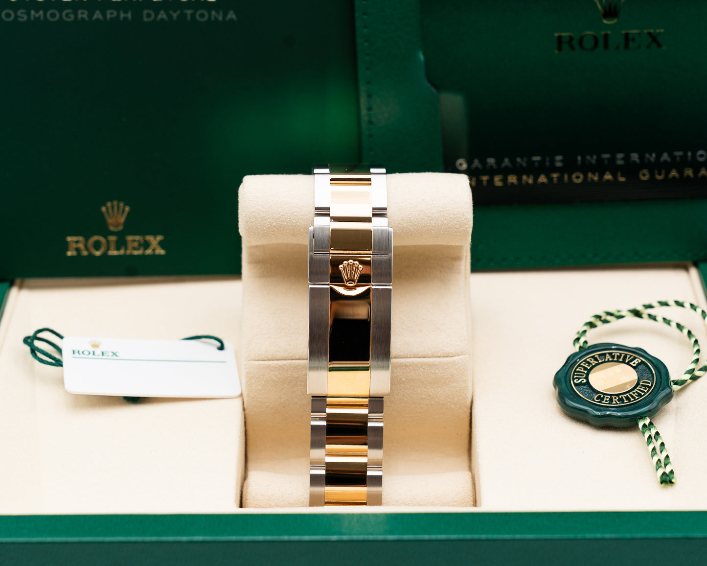 Rolex Daytona 40mm 126503 Two Tone Yellow Gold Black Dial 2026