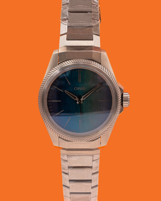 Oris ProPilot X Cal. 400 Laser 39mm 01 400 7778 7150-07 Blue Dial ($5,750 Retail)  (01 400 7778 7150-07)