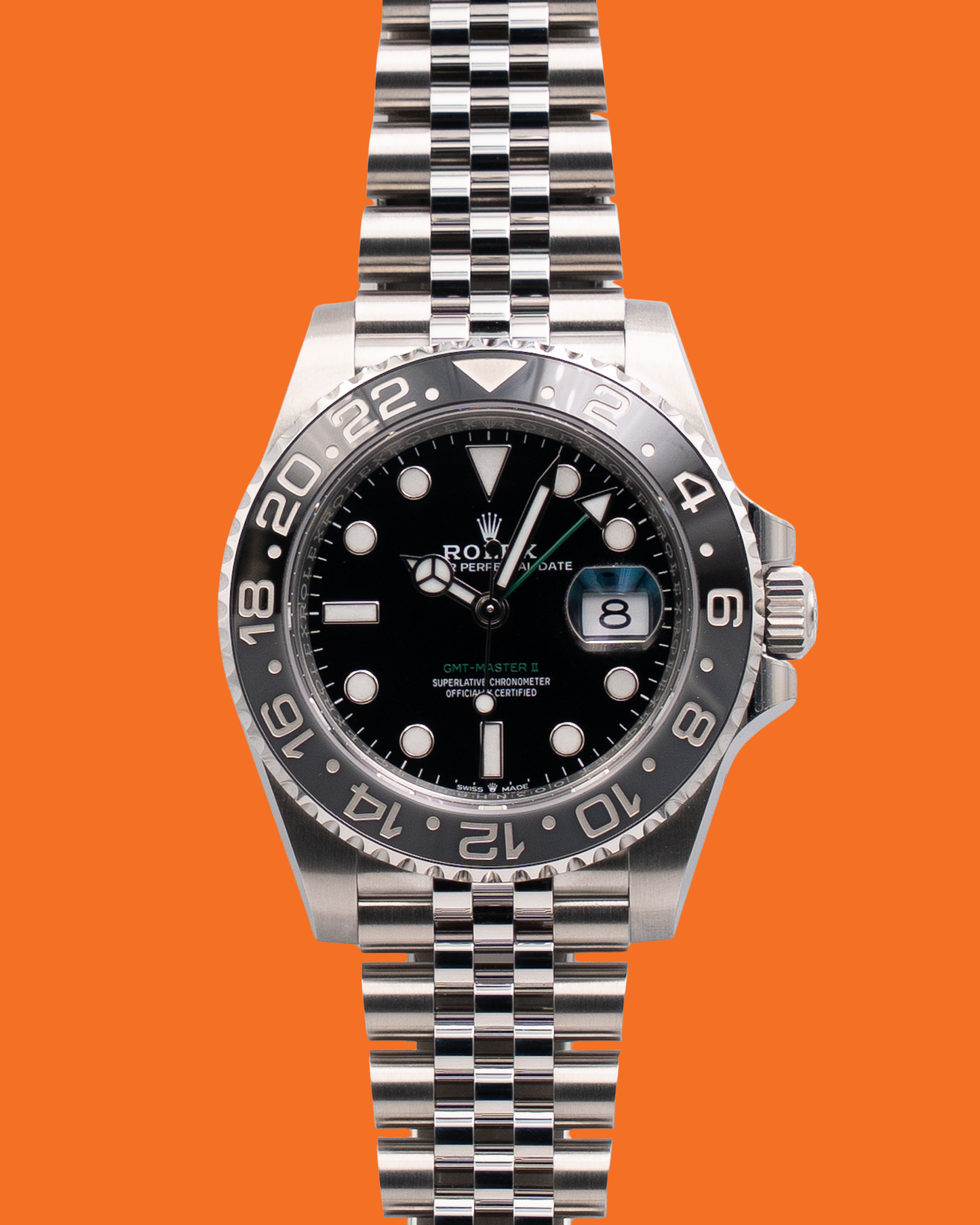 UNWORN STICKERED Rolex GMT-Master II 40mm 126710GRNR Bruce Wayne Jubilee 2026