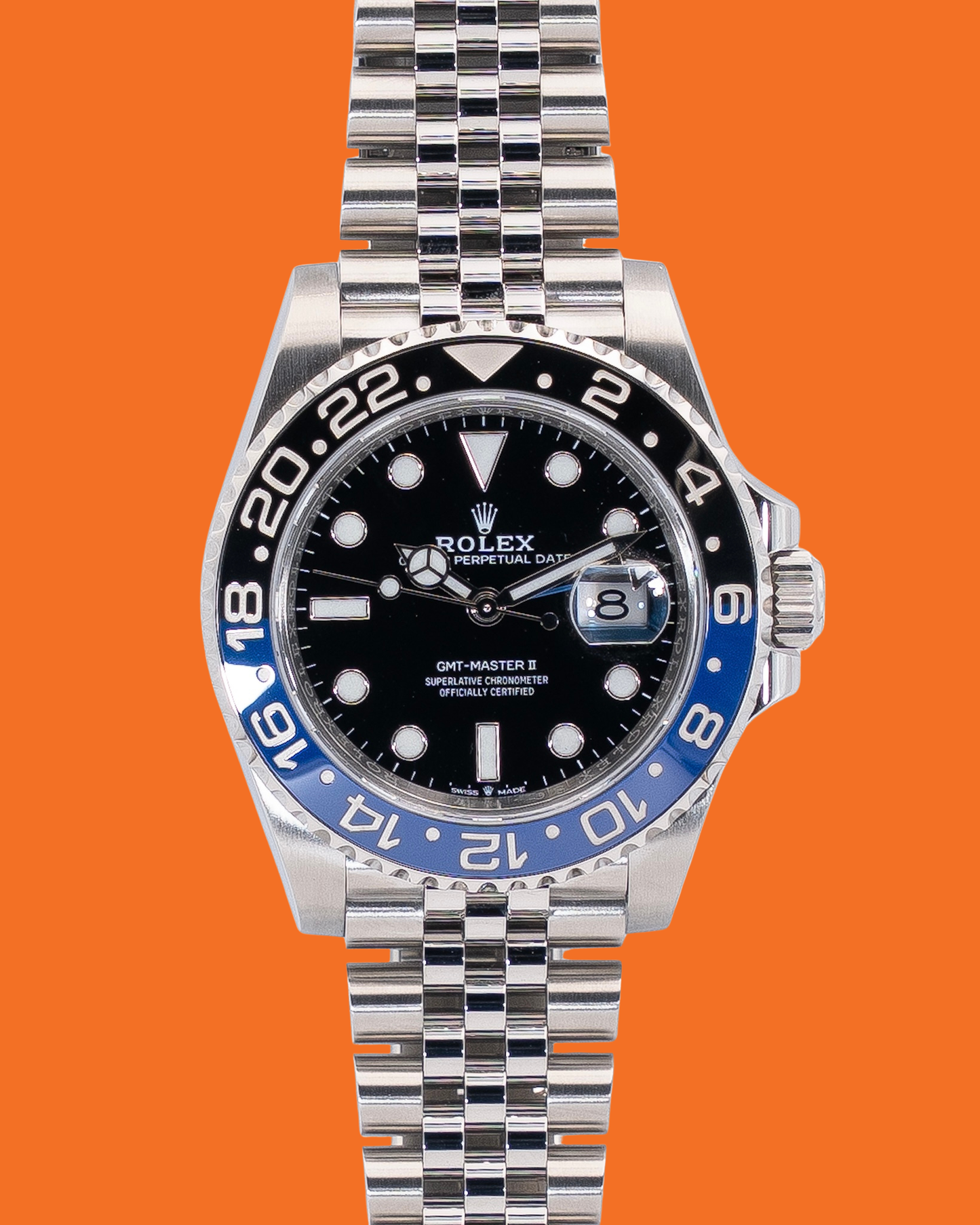Rolex GMT Master II 40mm 126710BLNR Batgirl 2021