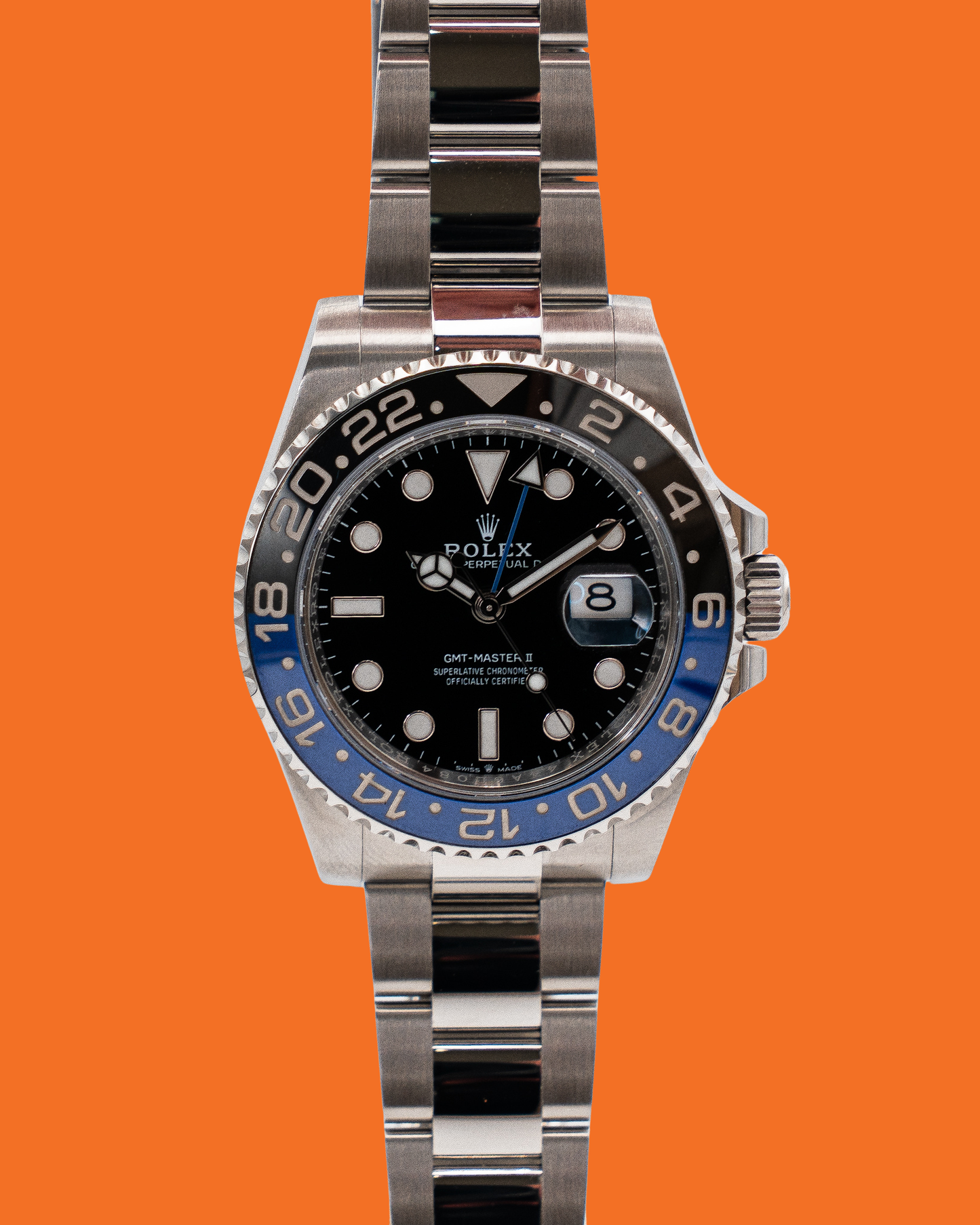 Rolex GMT-Master II 40mm 126710BLNR Batman 2024