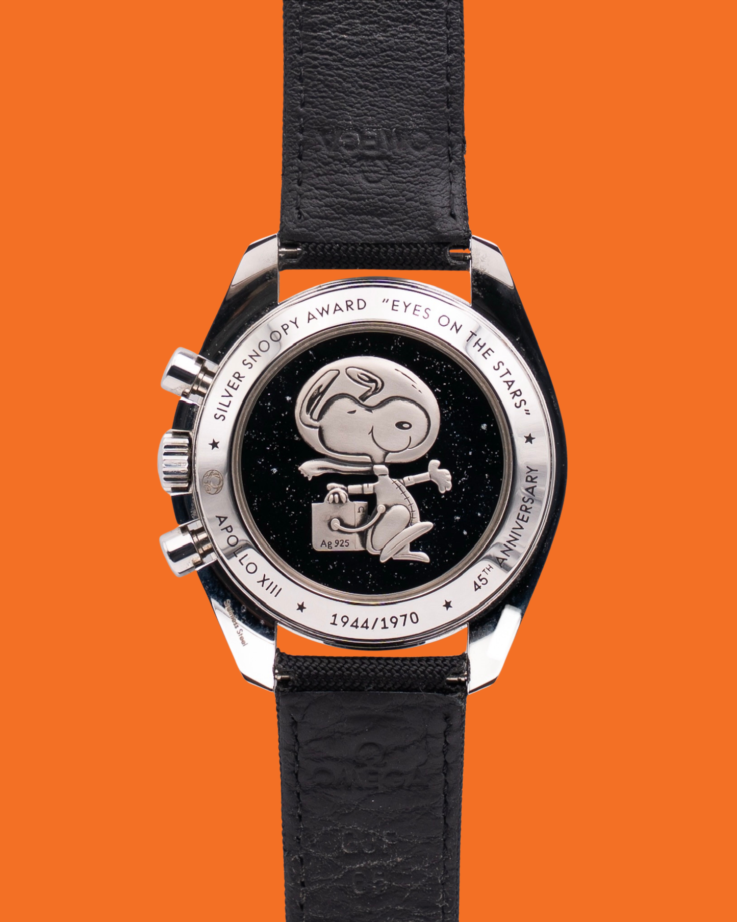 Omega Speedmaster Professional Moonwatch 42mm 311.32.42.30.04.003 Apollo XIII 45th Anniversary White Silver Snoopy Award 2016
