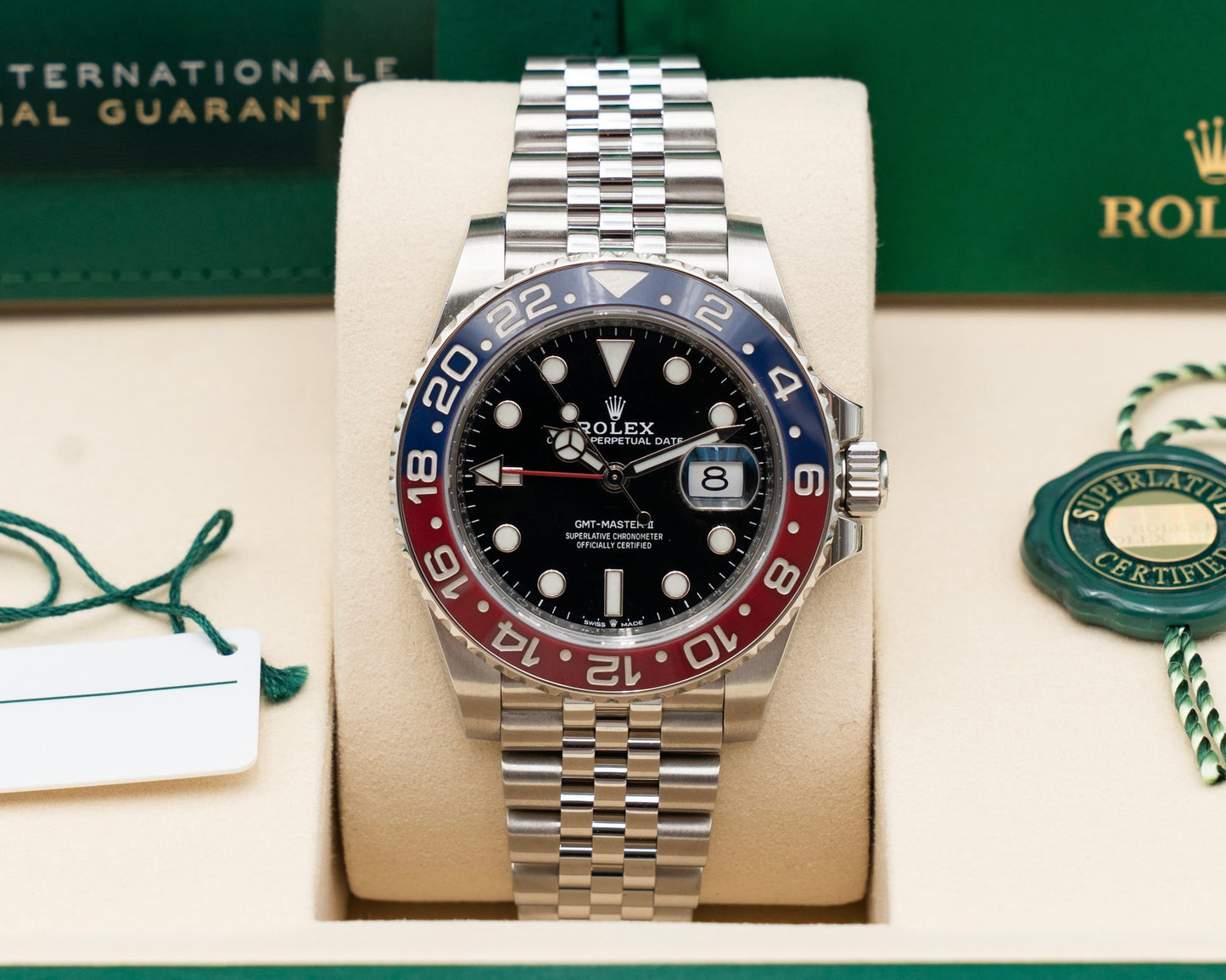 Rolex GMT Master II 40mm 126710BLRO Pepsi Jubilee 2021