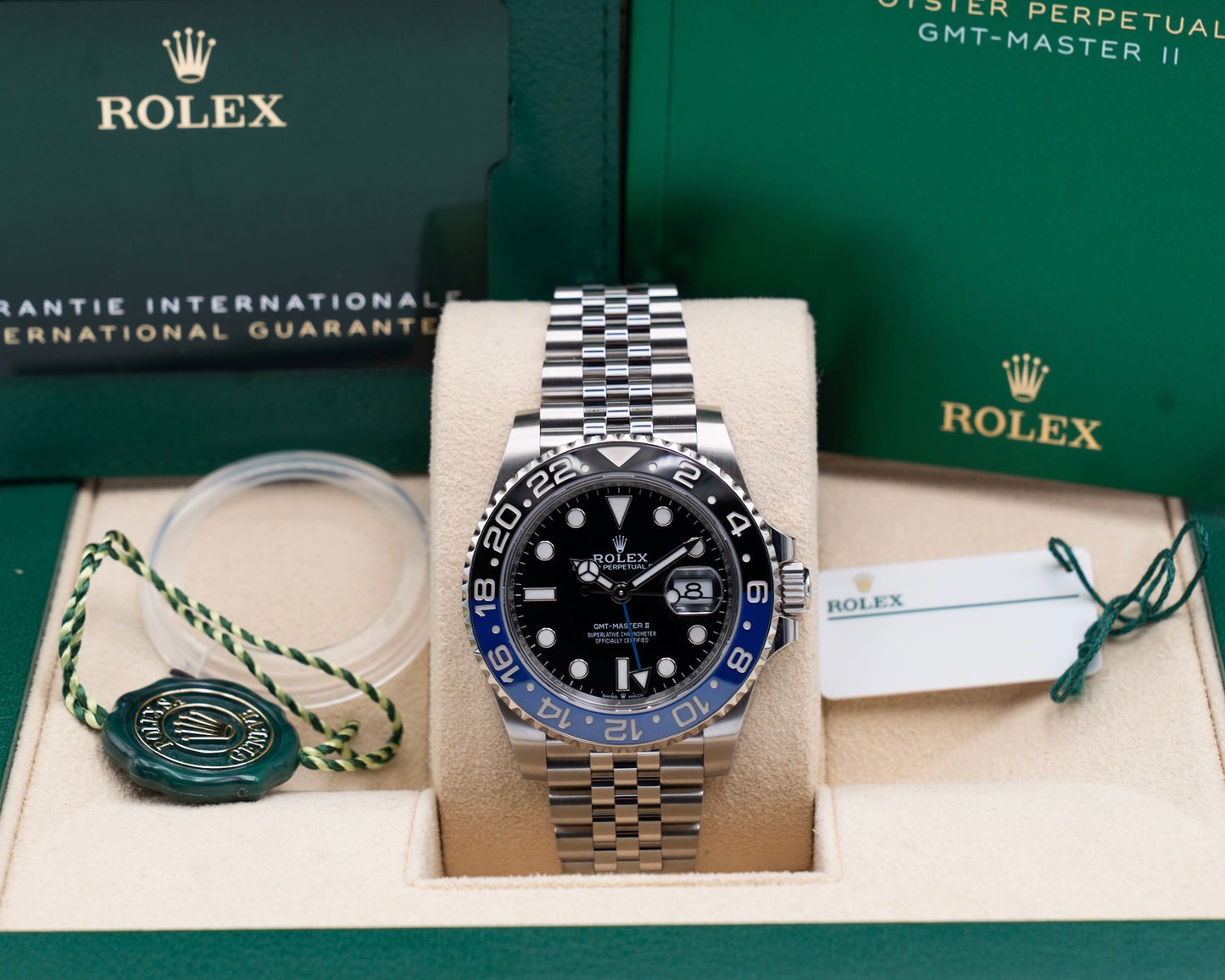 Rolex GMT Master II 40mm 126710BLNR Batgirl 2024